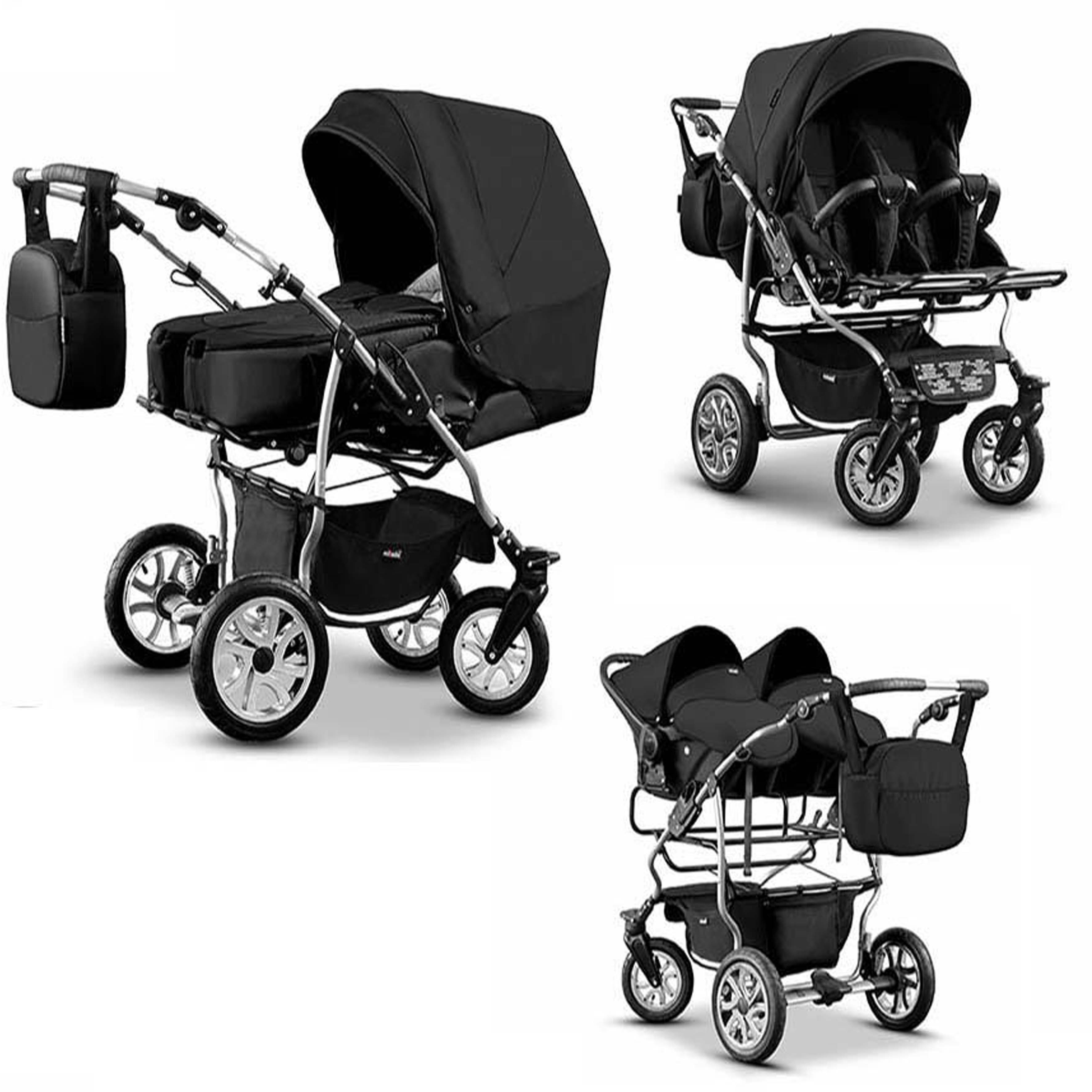 BabyMerc City Twin 4in1