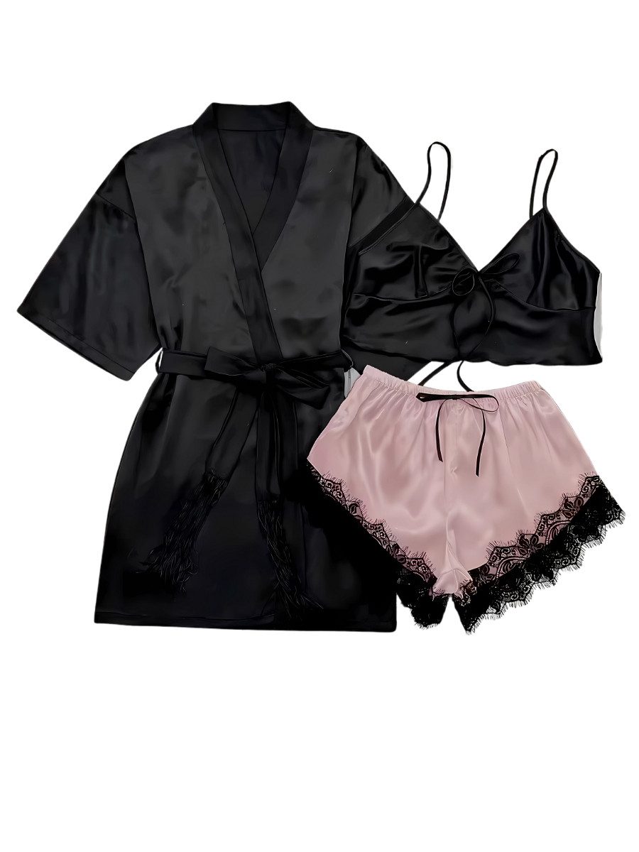 Elegant Love Morgenmantel Sexy Pyjama-Set für günstig online kaufen