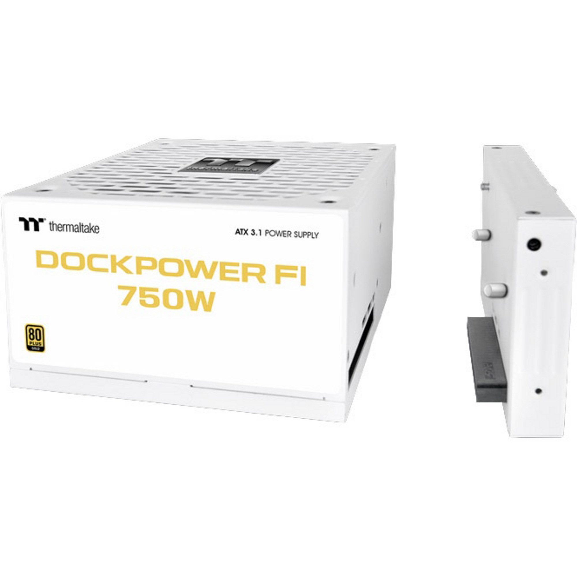 Thermaltake Thermaltake Dockpower FI 750W Snow, PC-Netzteil, PC-Netzteil (80 PLUS Gold)