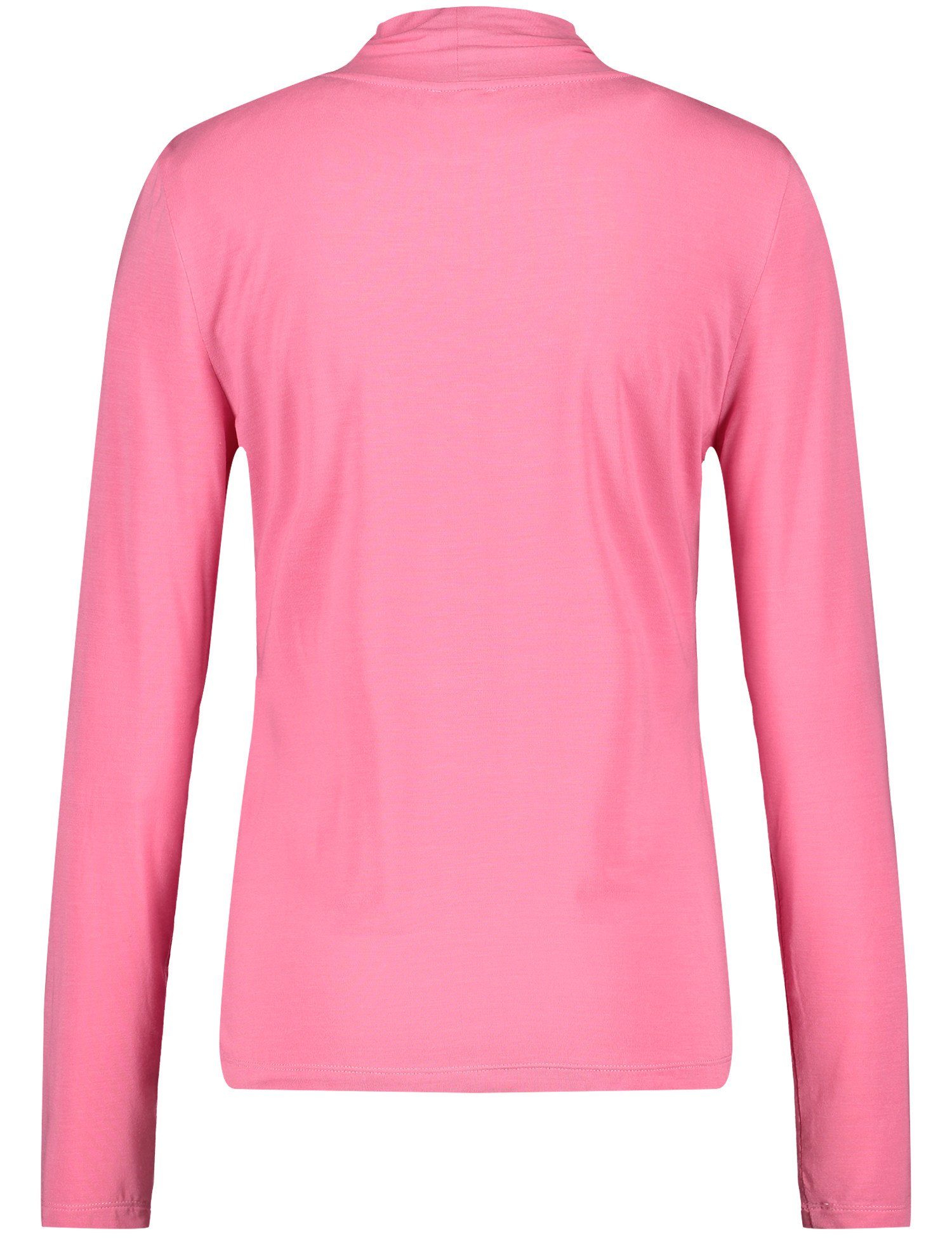 GERRY WEBER Longsleeve Langarmshirt Mit Faltenturtle rose pink