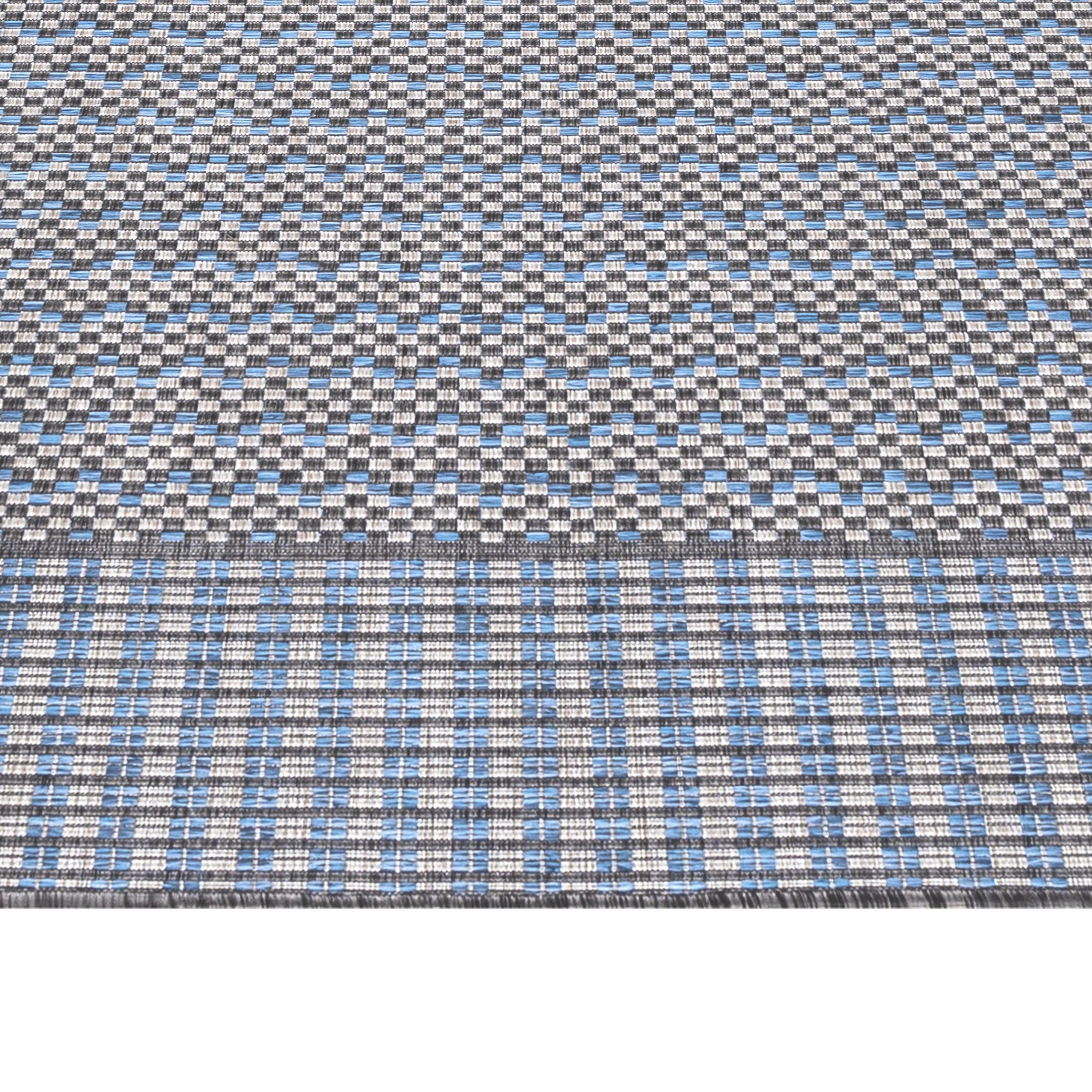 Carpettex Outdoorteppich Vintage Design, Rechteckig, Höhe: 5 mm, Teppich Vintage Design Flachgewebe Küchenteppich Balkon Terrasse