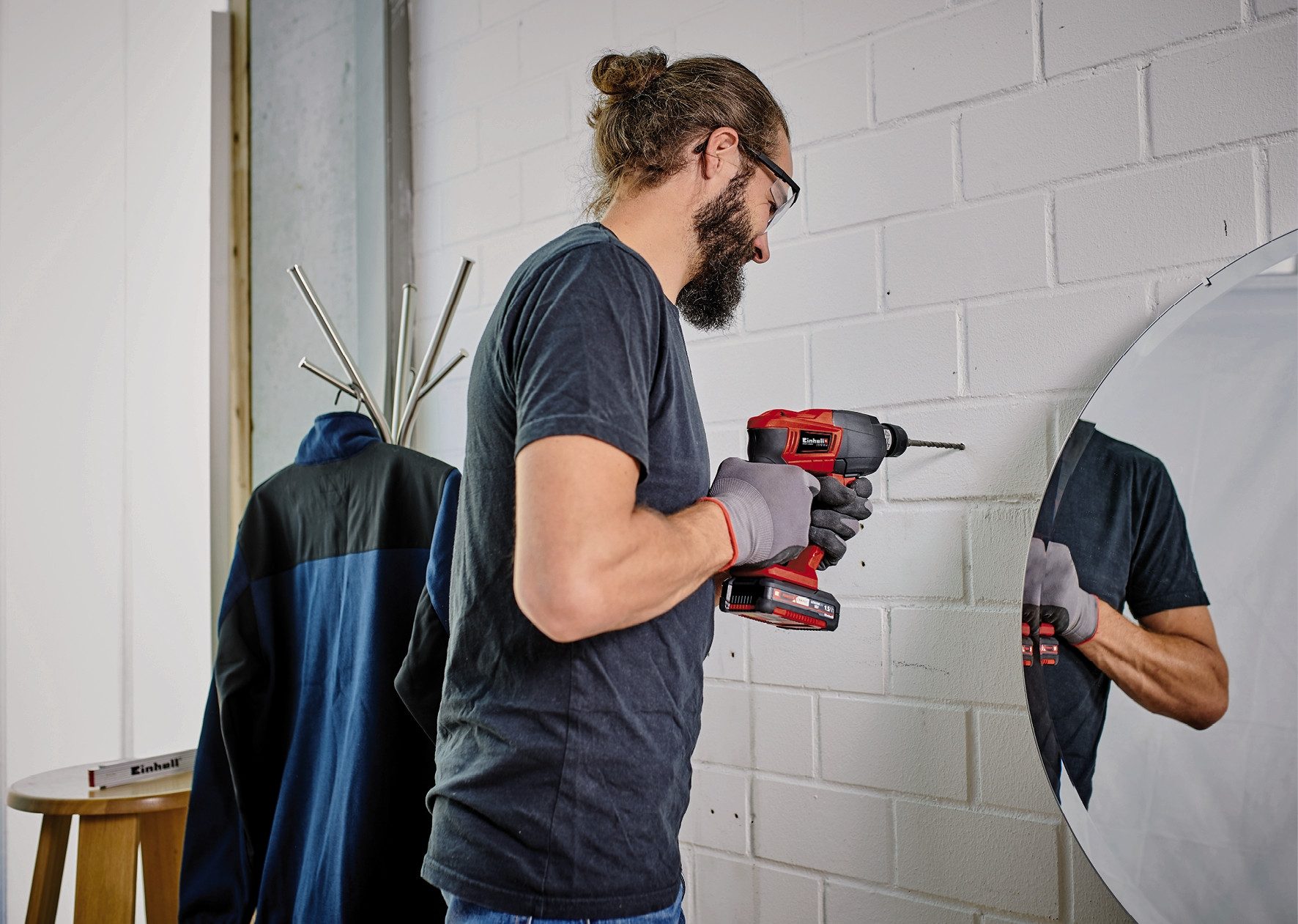 Einhell Power X-Change Akku-Bohrhammer TE-HD 18 Li-Solo günstig online kaufen