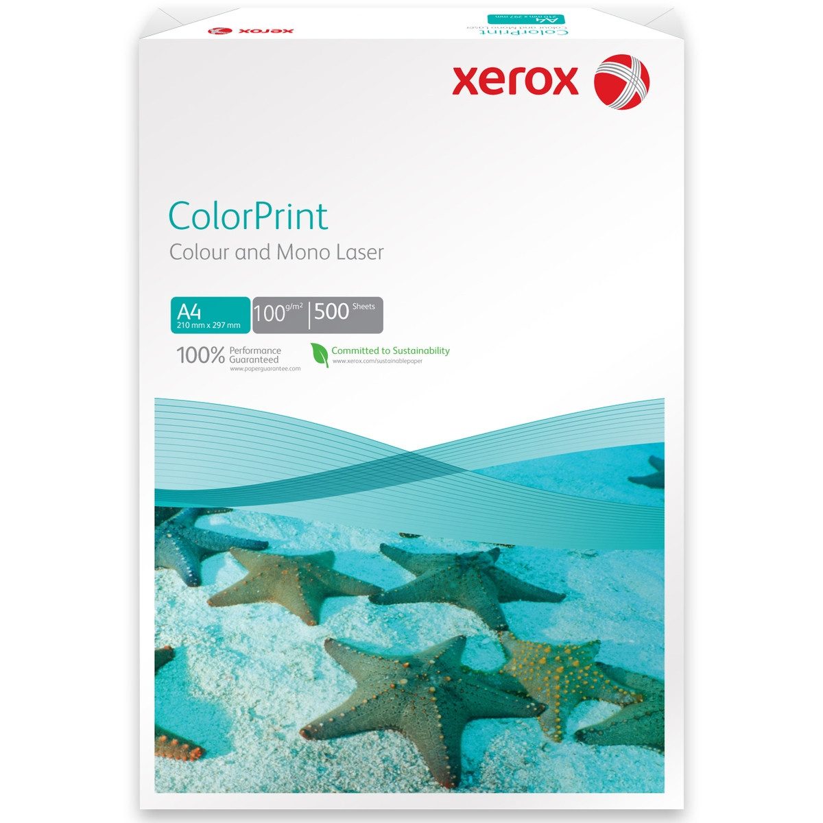 ANTALIS Kopierpapier Xerox Kopierpapier ColorPrint 100g/m² weiß DIN A4 500 Blatt