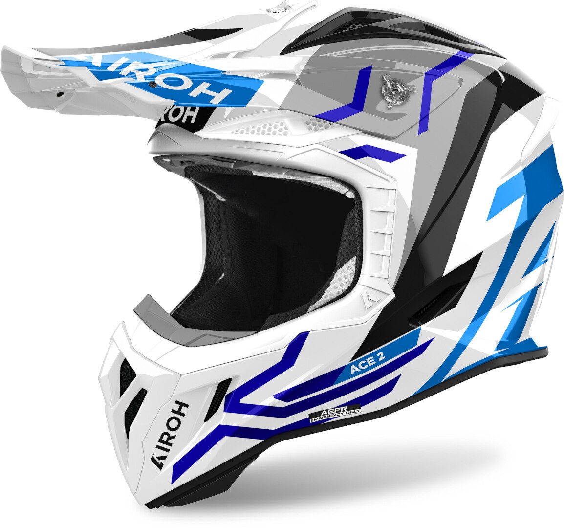 Airoh Motocrosshelm Aviator Ace 2 Ground Motocross Helm, Bluetooth