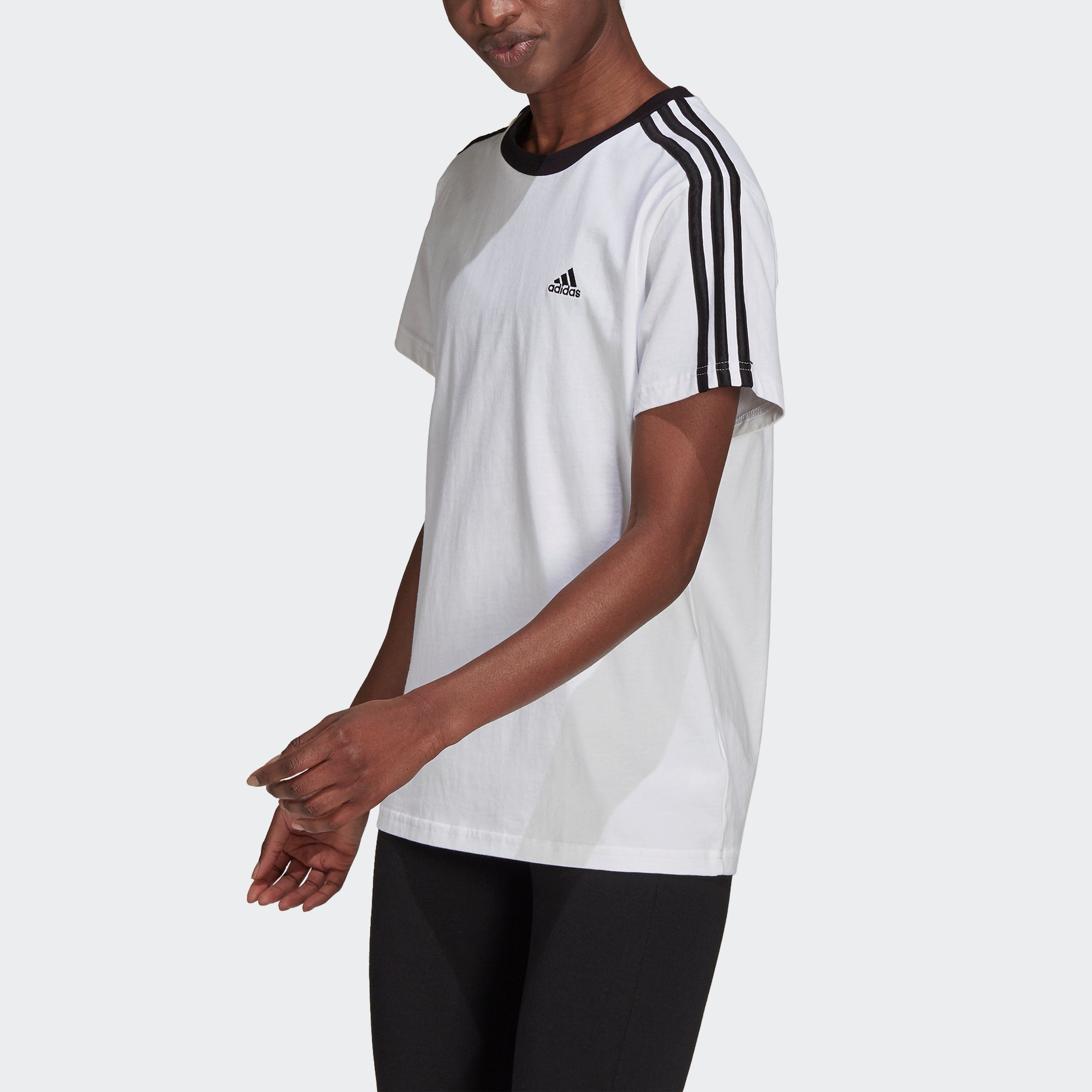 adidas Sportswear T-Shirt »ESSENTIALS 3-STREIFEN« | OTTO