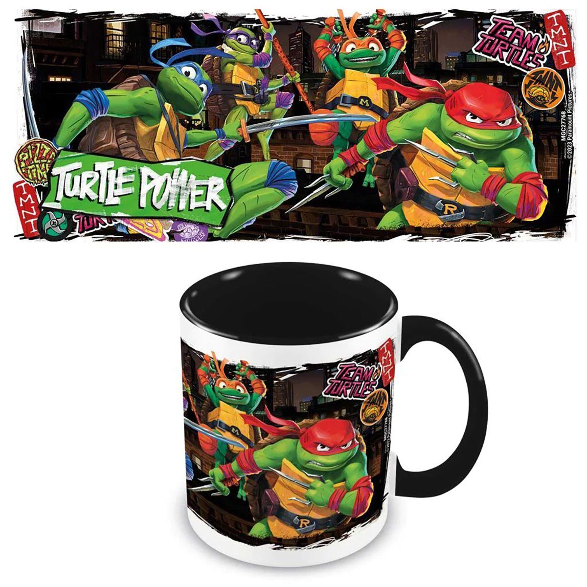 PYRAMID Tasse Mutant Tasse Teenage Mayhem Ninja Power Turtles Mutant
