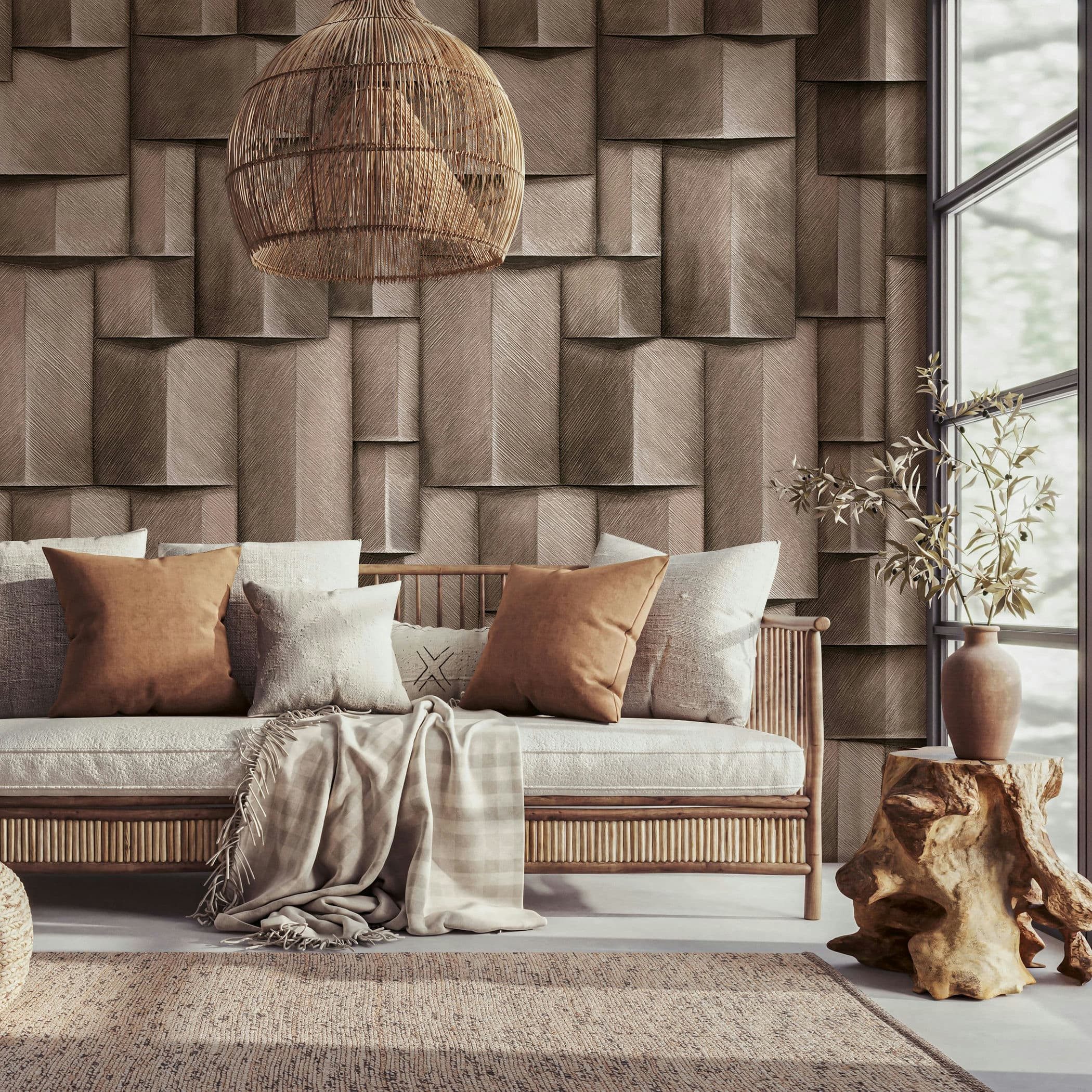 Marburg Fototapete Tapete Modern Cubes, geprägt, günstig online kaufen