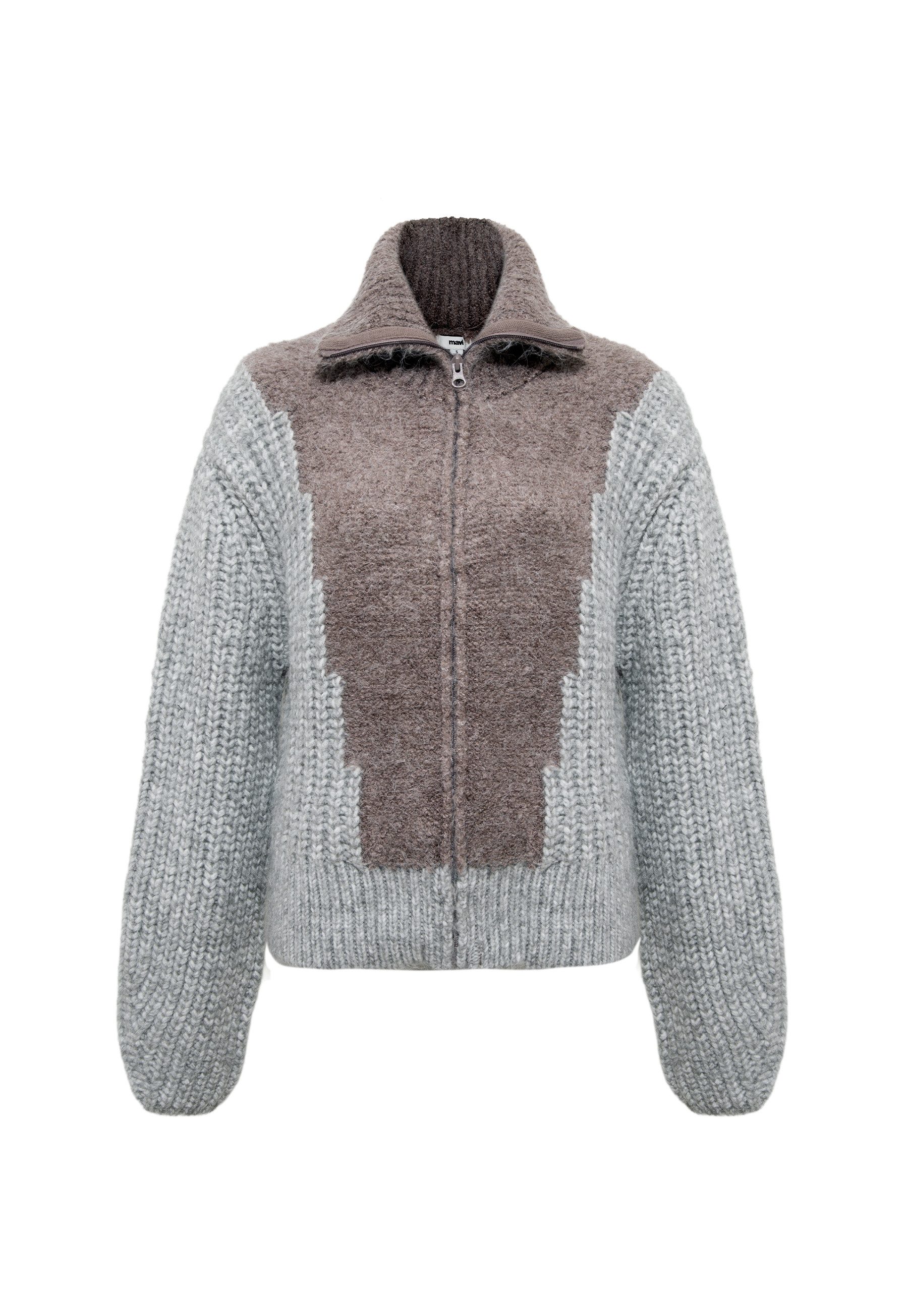 Strickpullover FULL ZIP SWEATER