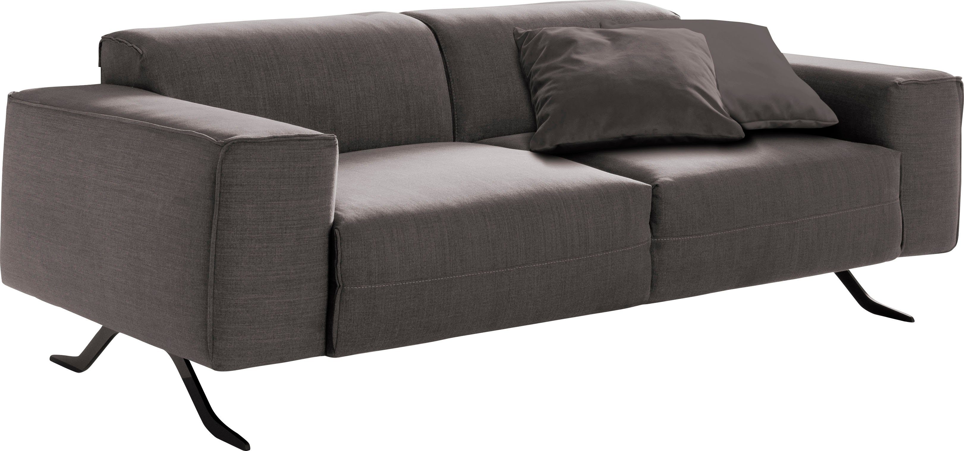 designwerk 2,5-Sitzer Beauty, mit eleganten Füßen, Breite 217 cm | Einzelsofas