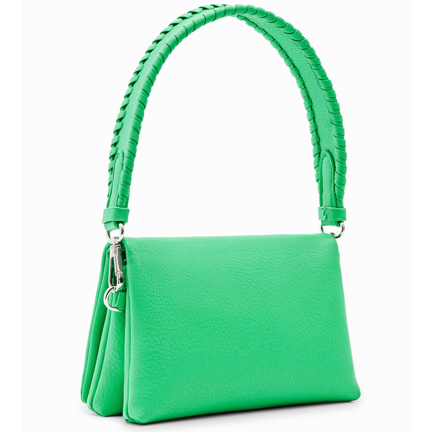 Desigual Umhängetasche Desigual Damen Handtasche Half Logo Dortmund Flap schwarz (1, 1-tlg., 1)