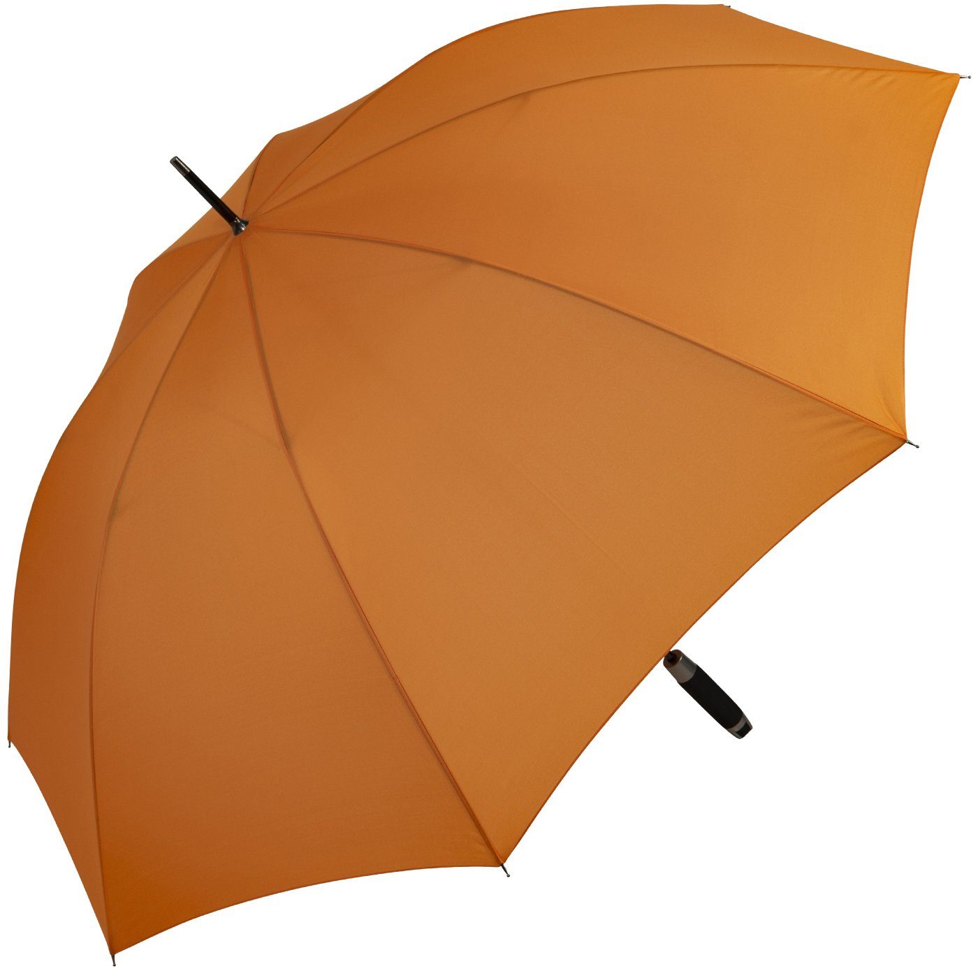 Partnerschirm XXL Golfschirm, Herren, für - doppler® und groß Damen Langregenschirm orange und uni-Sommerfarben stabil,