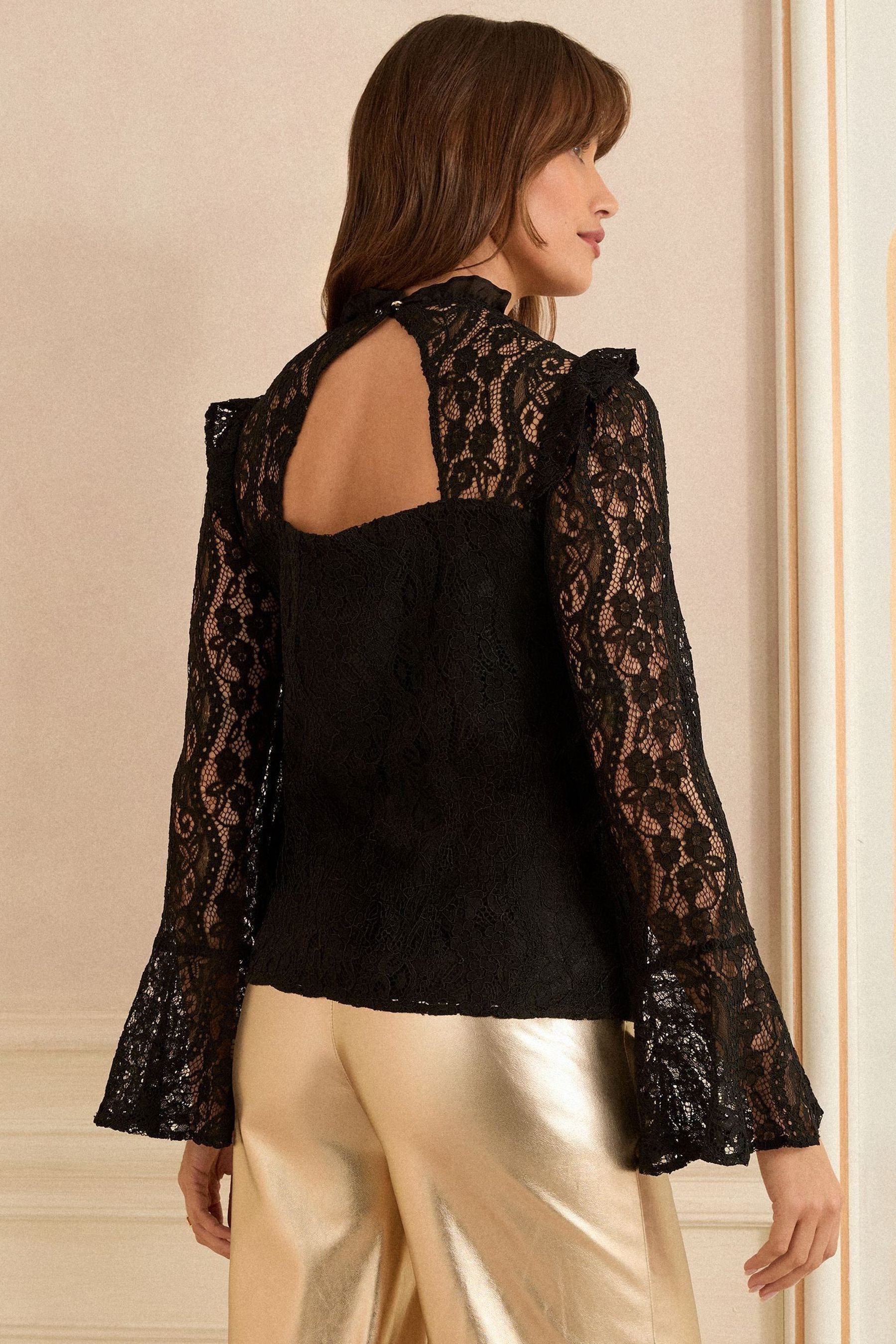 Love & Roses Spitzenbluse Love & Roses Spitzen-Bluse, Regular (1-tlg) günstig online kaufen