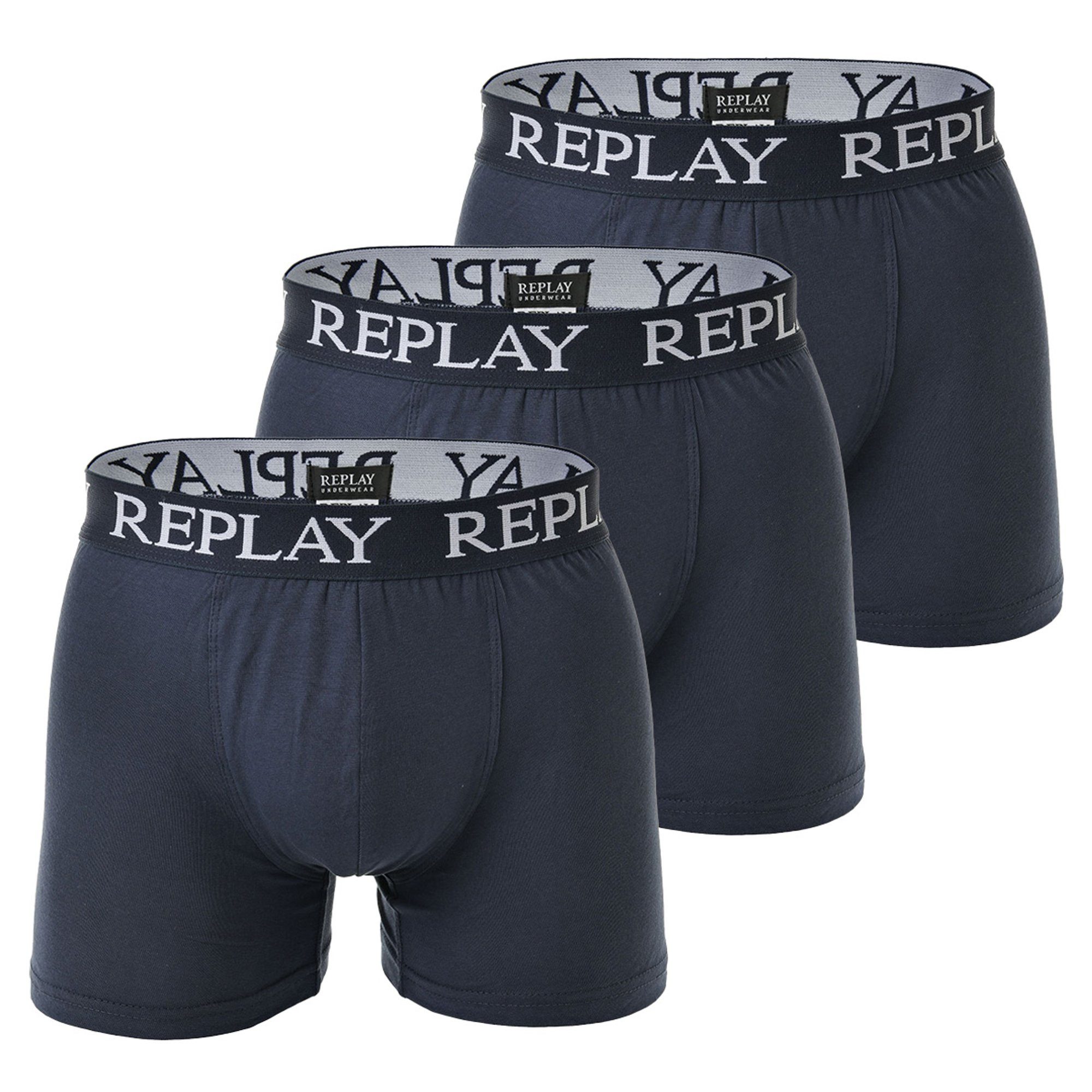 Boxer Herren Boxershort 3er Pack Baumwollmischung
