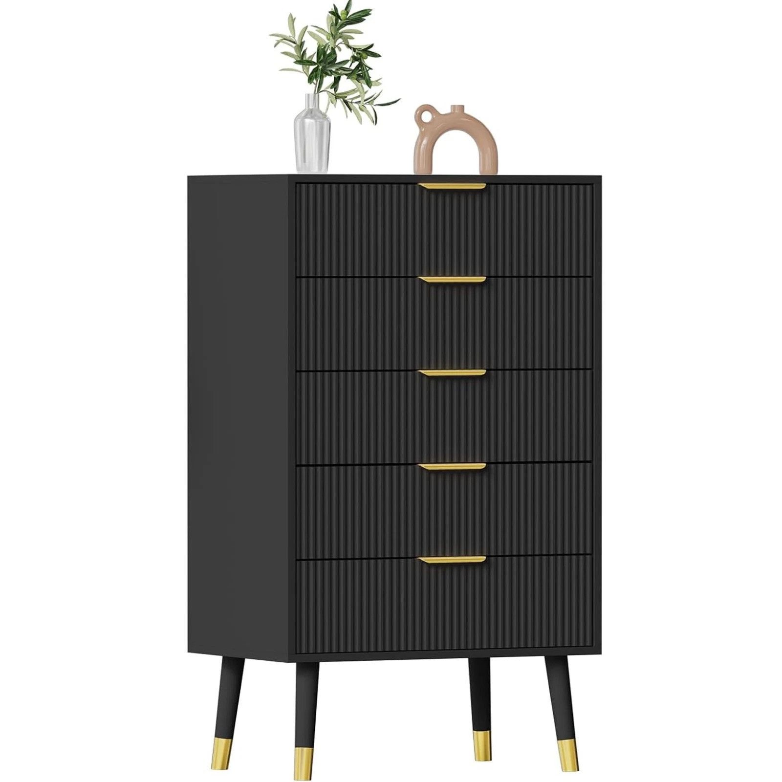 GarveeMore Sideboard (5 Schubladen), Geradlinige Design günstig online kaufen