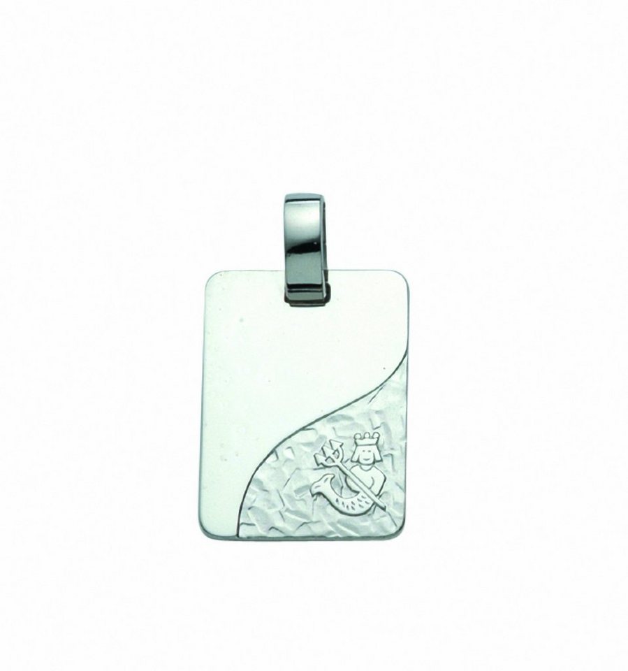 Halskette Set Anhänger Sternzeichen Wassermann, Inkl. Schmuckset mit cm Silber Halskette, 925 Adelia´s verstellbarer Silber - 925 45 Kette mit Anhänger