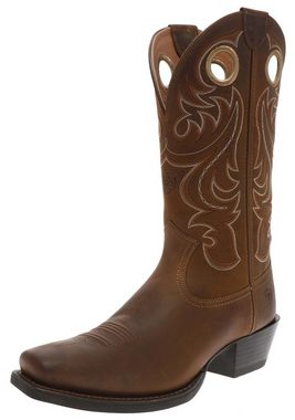 Ariat SPORT SQUARE TOE Braun Cowboystiefel Herren Westernreitstiefel