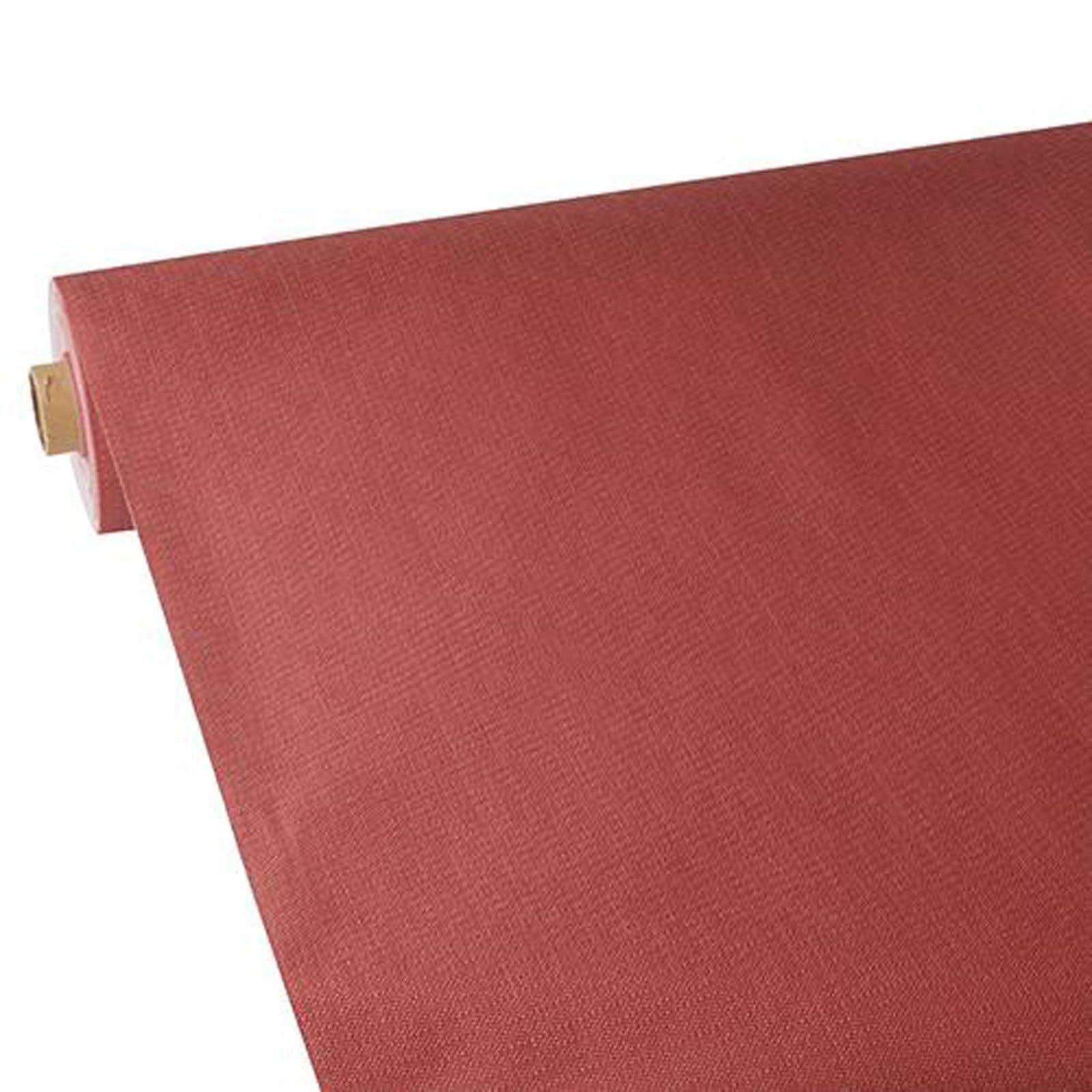 Starpak Tischdecke 2 Stück Vlies Tischdecke, rot soft selection plus 25 x 1,18 m