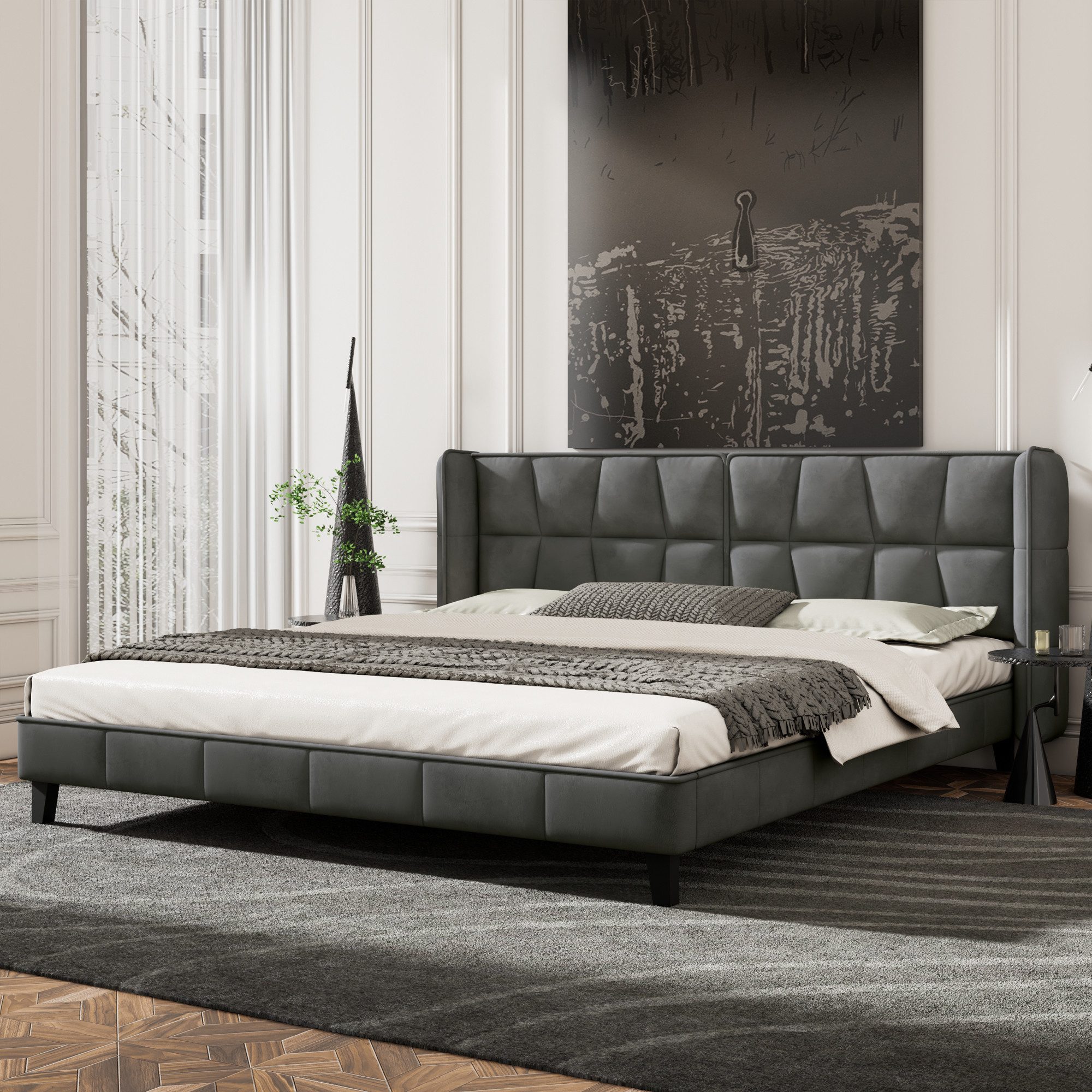 HAUSS SPOLE Polsterbett Jugendbett Doppelbett Bettrahmen günstig online kaufen