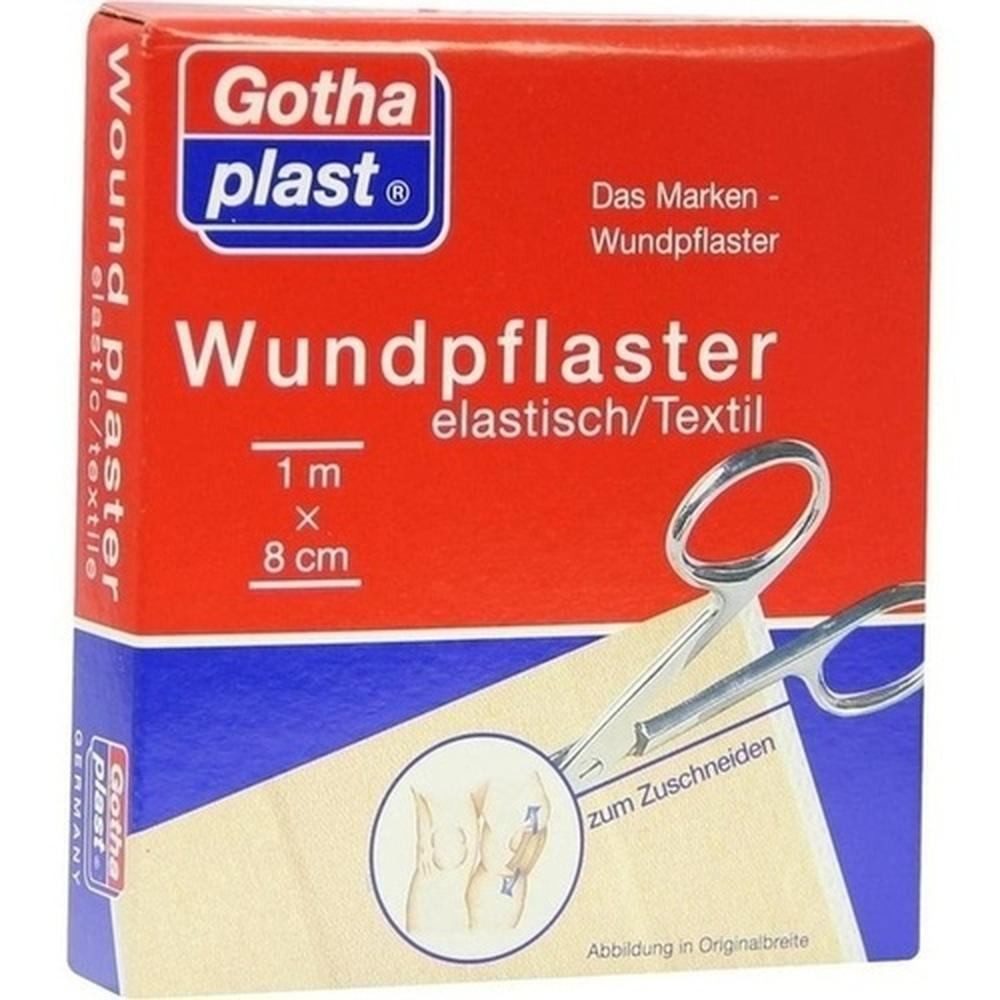 Gothaplast GmbH Wundpflaster GOTHAPLAST Wundpfl.elast.8 cmx1 m geschnitten 1St