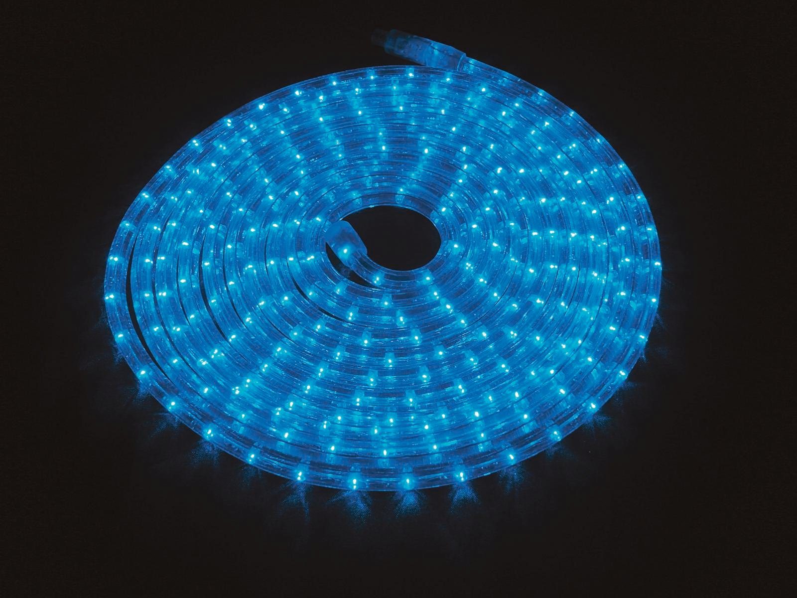 RL1-230V, 1,5m EUROLITE blau Anschlußkabel EUROLITE RUBBERLIGHT LED-Lichterschlauch Schuko LED