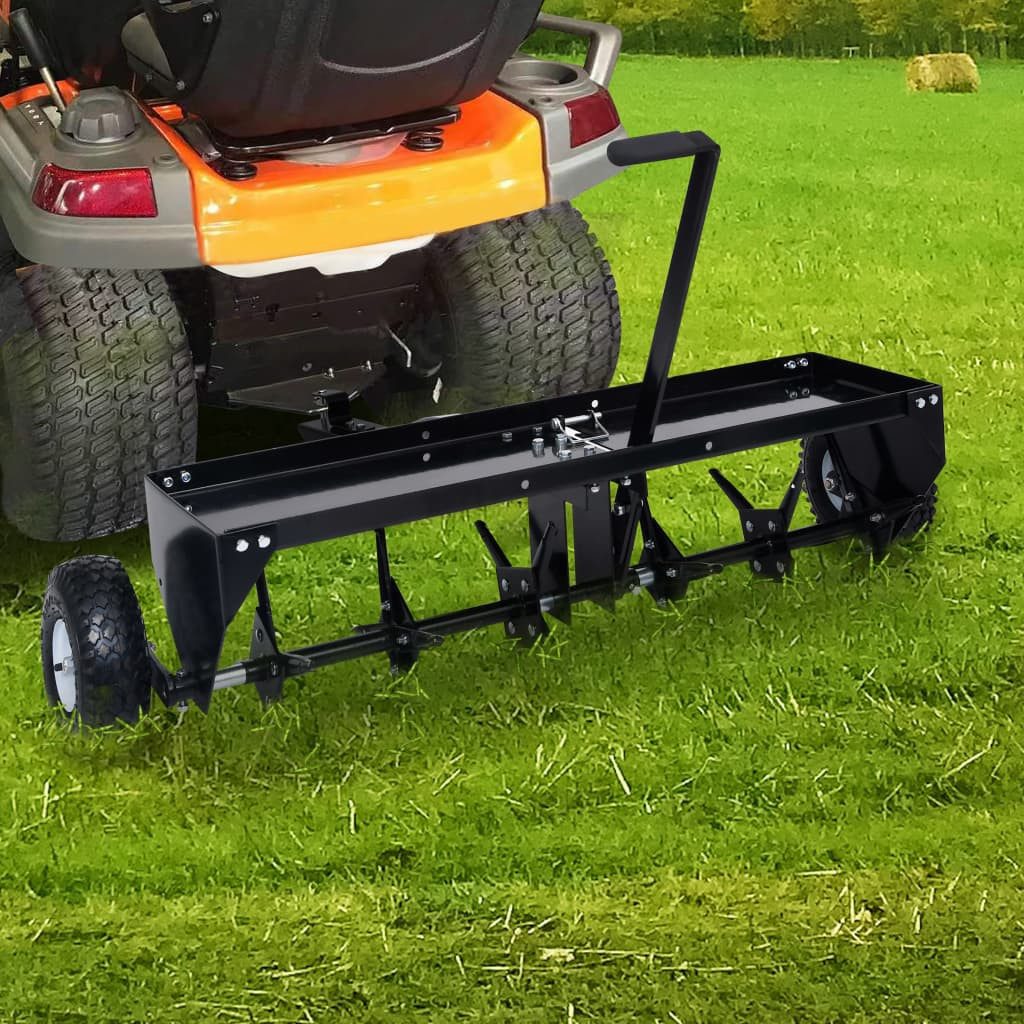 vidaXL Vertikutierer Rasenlüfter für Aufsitzmäher 102 cm