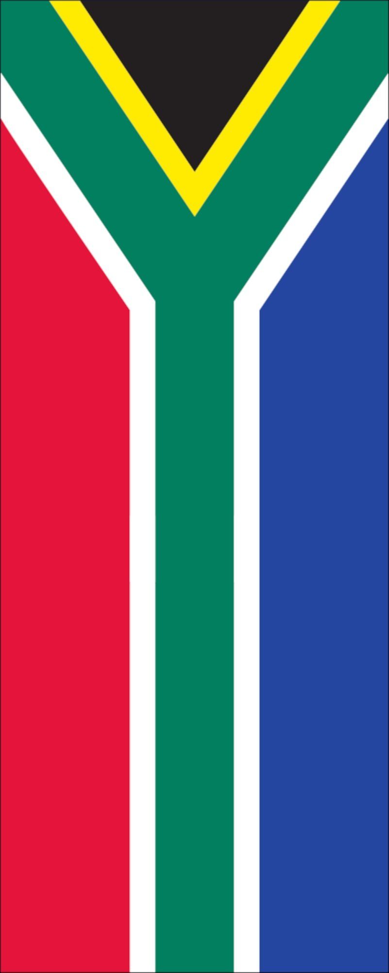 Flagge flaggenmeer Südafrika Flagge 110 g/m² Hochformat