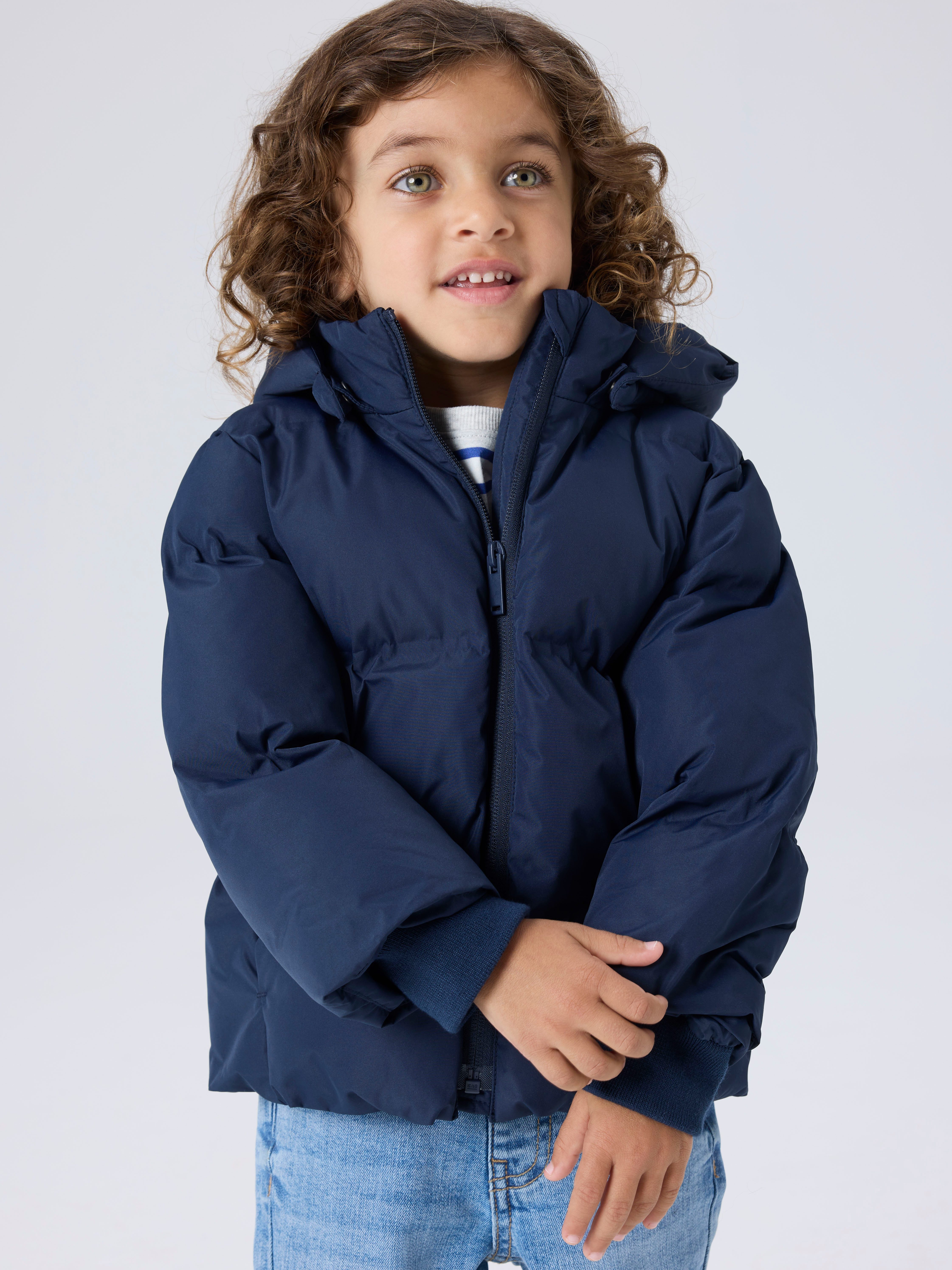 Name It Steppjacke NMNMUSK PUFFER JACKET TB Kunstfaser