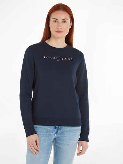 Tommy Jeans Sweatshirt TJW REG LINEAR CREW EXT mit Logostickerei