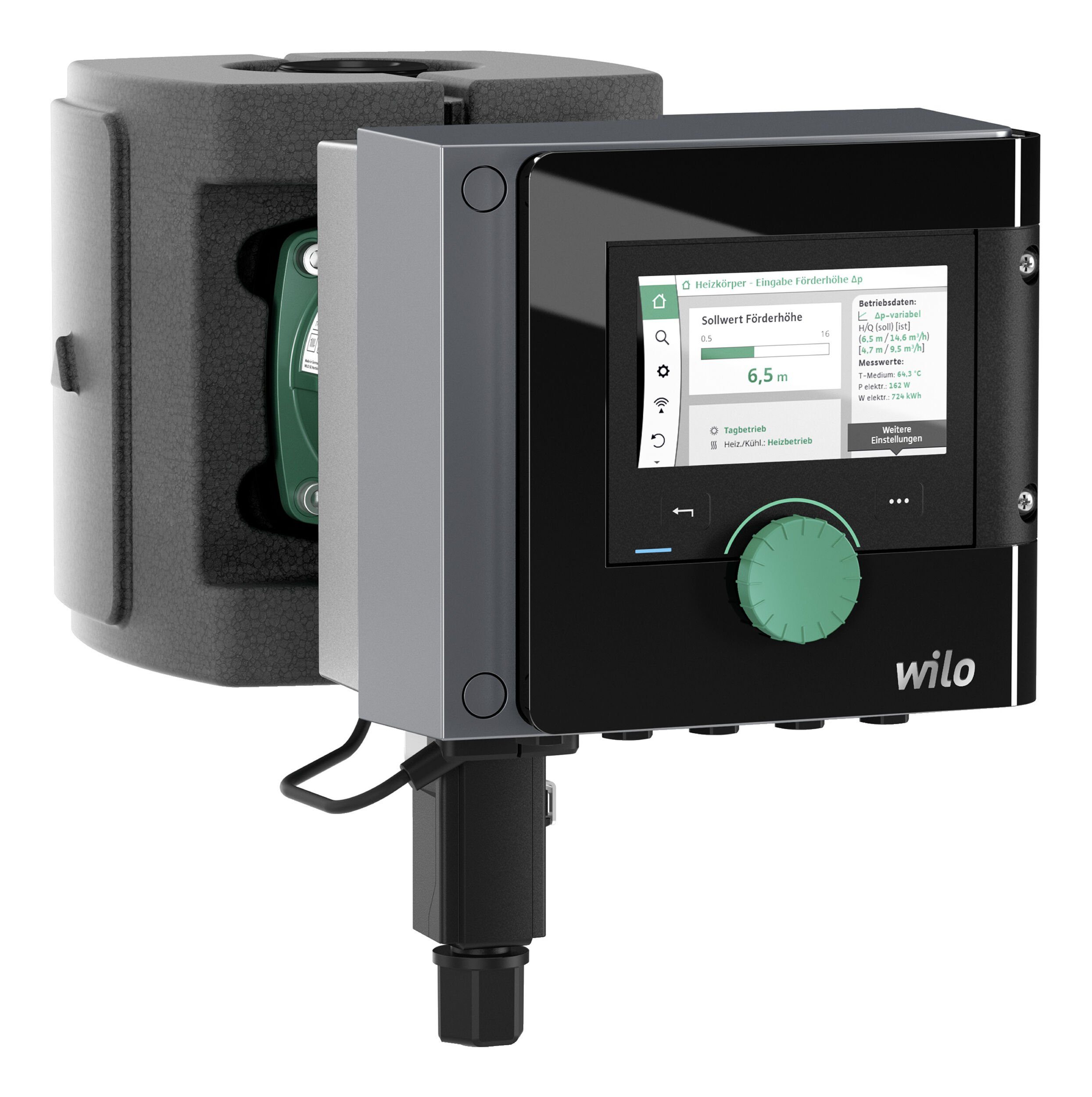 Wilo Umwälzpumpe, Smart-Nassläufer Stratos Maxo 30/0,5-8, 230 V, 50/60 Hz