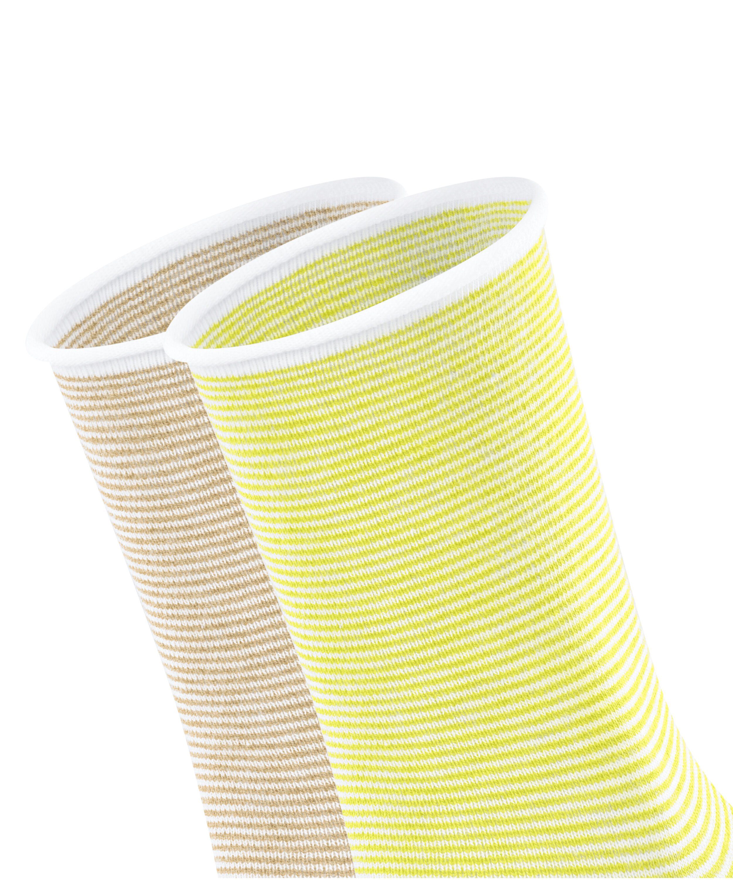 Esprit Socken Allover 2-Pack sortiment (2-Paar) (0030) Stripe
