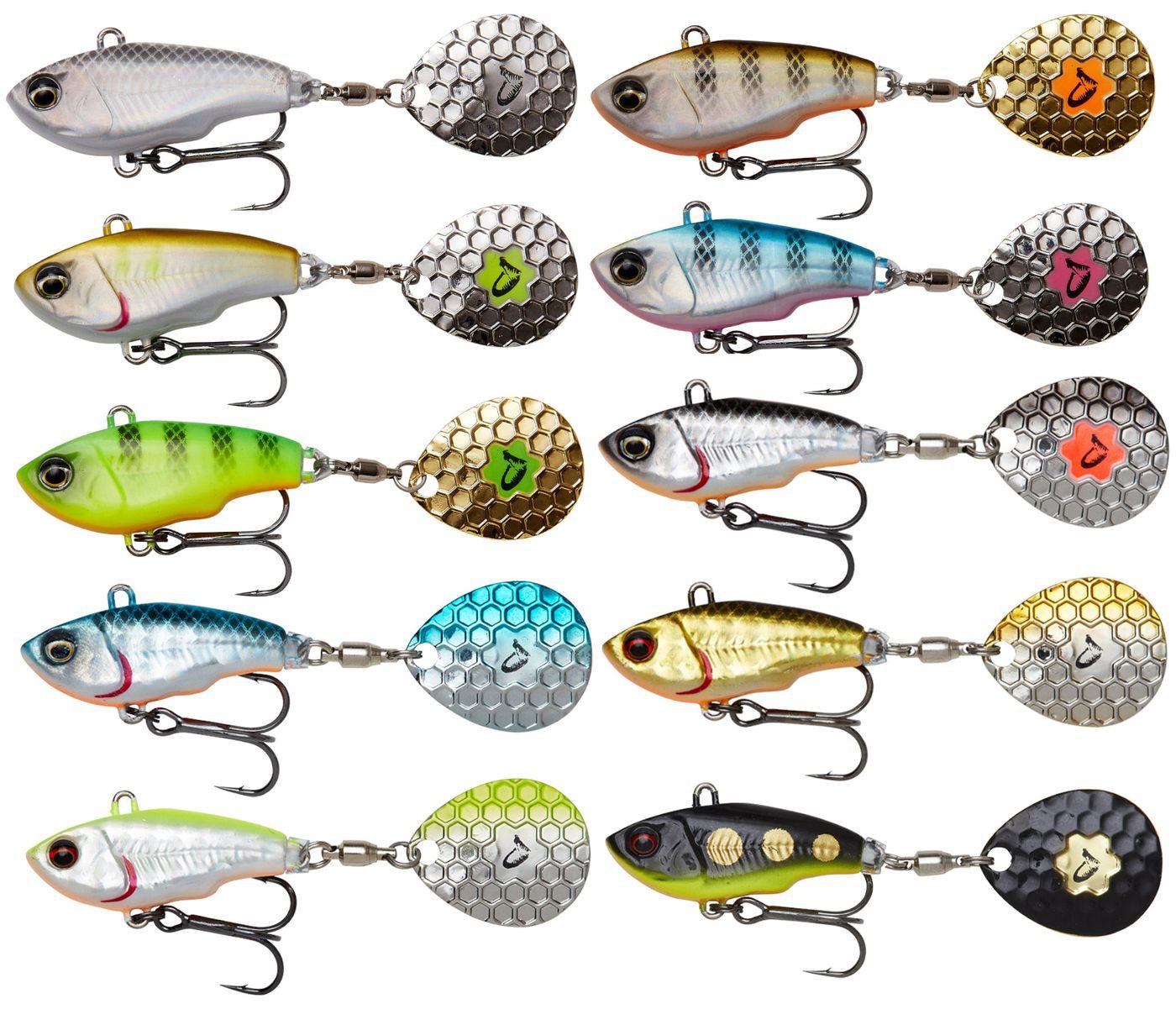Savage Gear Kunstköder Savage Gear Fat Tail Spin sinkend - Jig Spinner – Bild 2 von 2