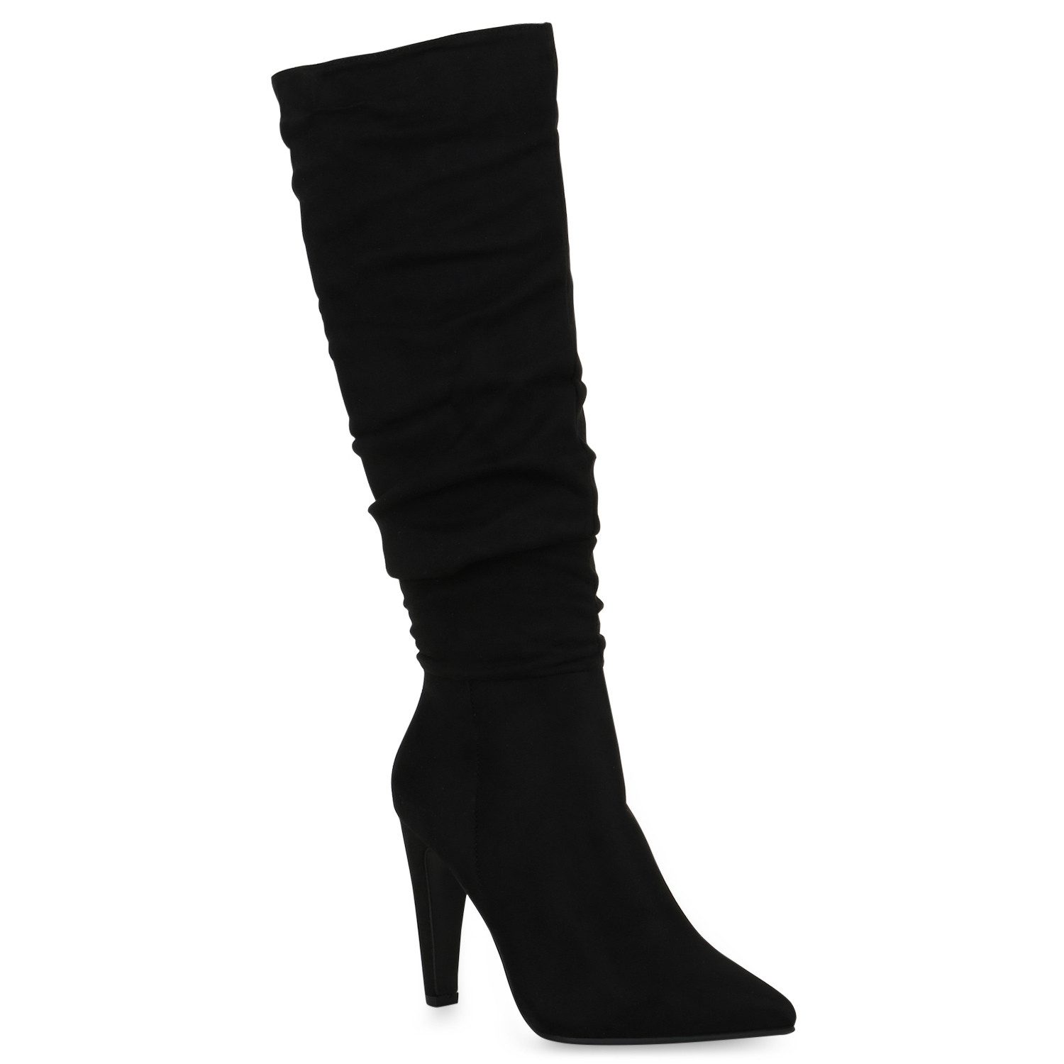 VAN HILL 832078 High-Heel-Stiefel im Basic-Look günstig online kaufen