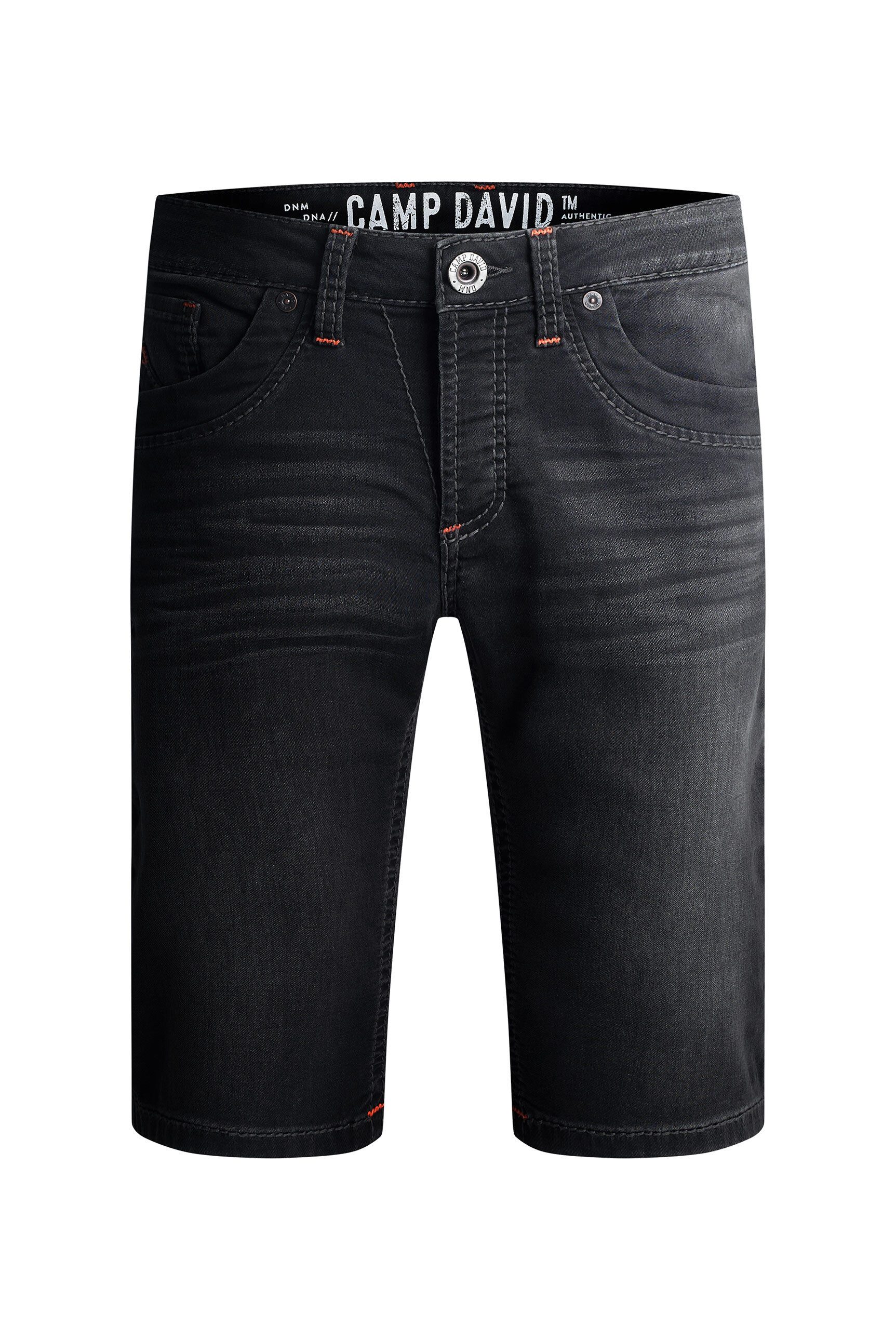 CAMP DAVID Jeansshorts mit normaler Leibhöhe