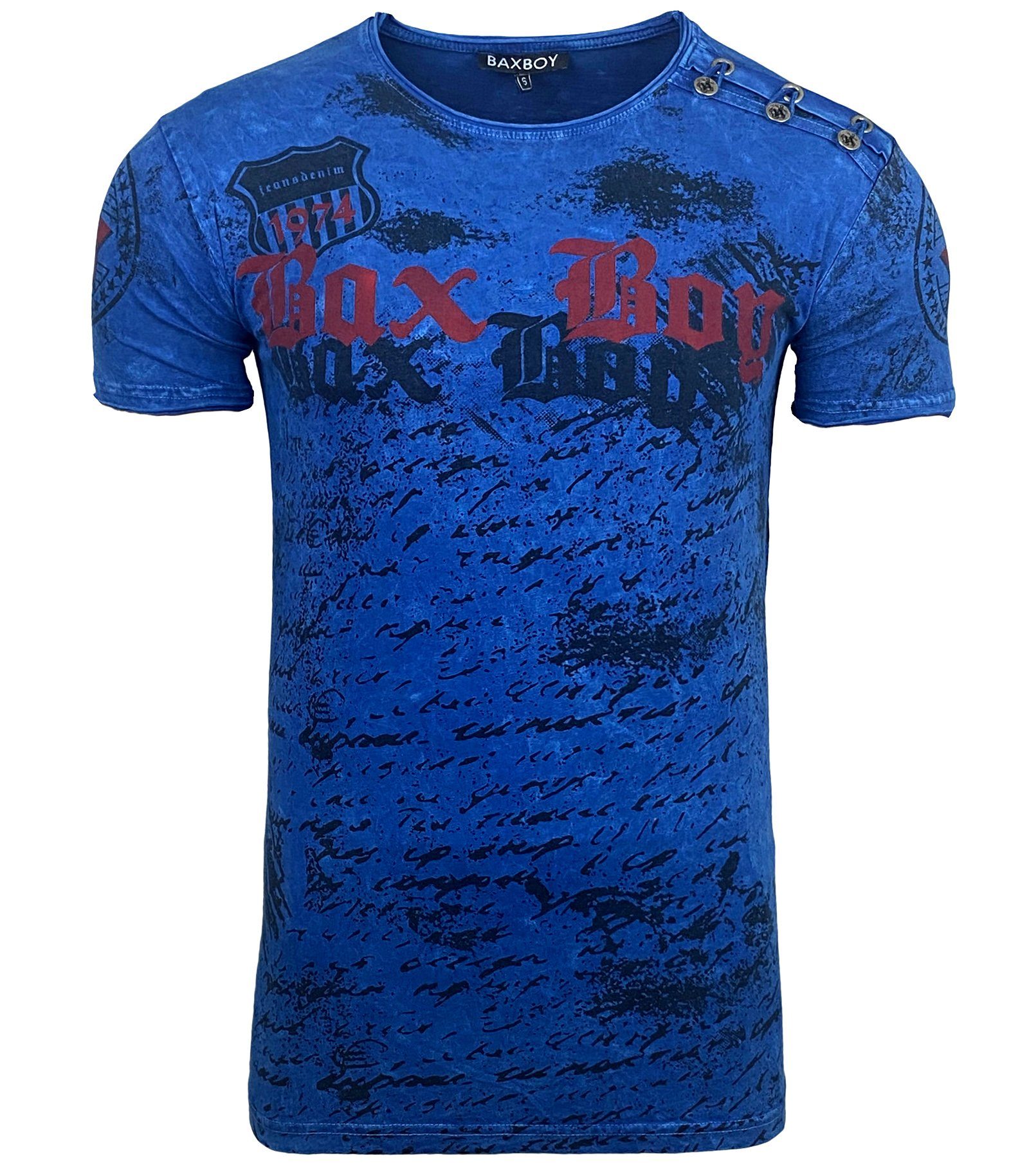 Baxboy T-Shirt Baxboy Batik style Herren günstig online kaufen