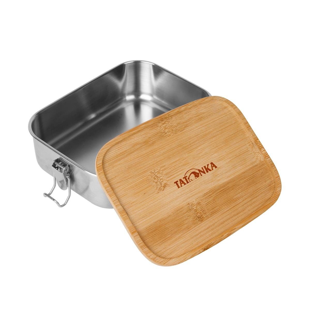 TATONKA® Aufbewahrungsbecher Lunch Box I 1000 Bamboo, Edelstahl