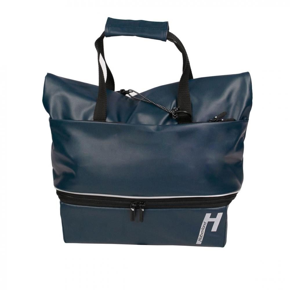 Haberland Fahrradtasche Haberland Gepäckträgeraufsatztasche Lena blau - praktische Racktime 1.