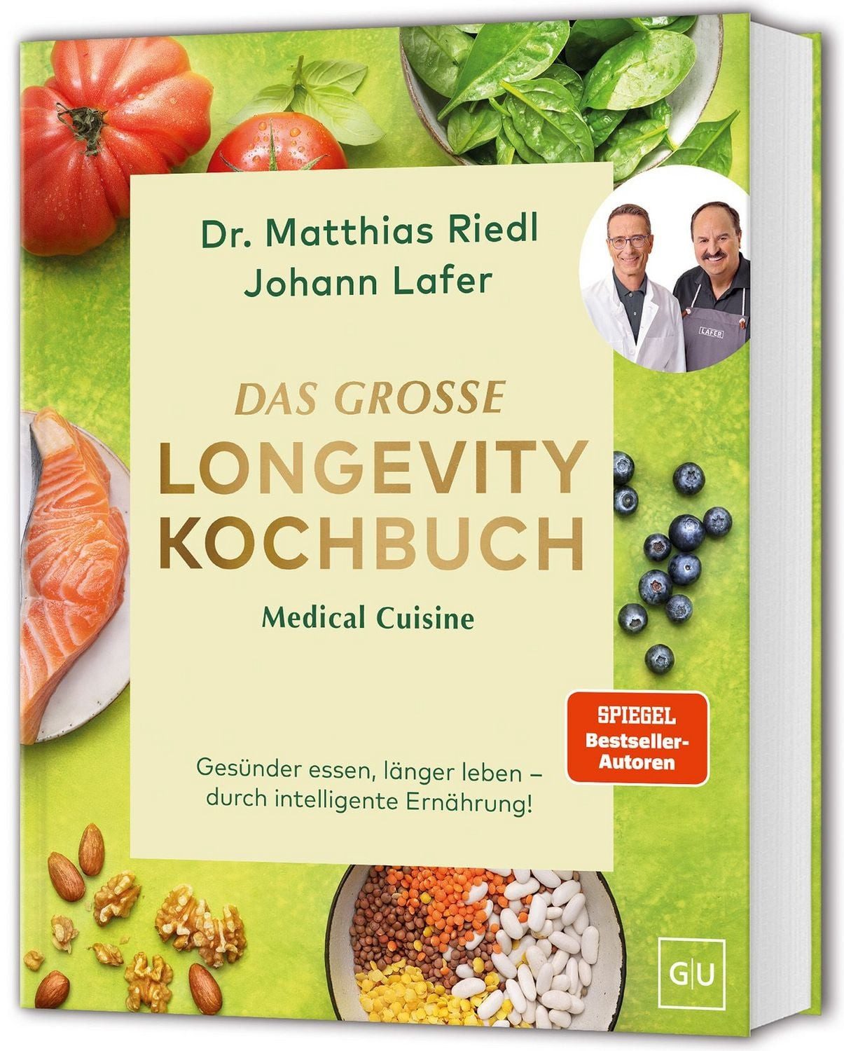 Medical Cuisine - Das große Longevity Kochbuch / Johann Lafer, Dr. med. Matthias Riedl, SPIEGEL-Bestseller