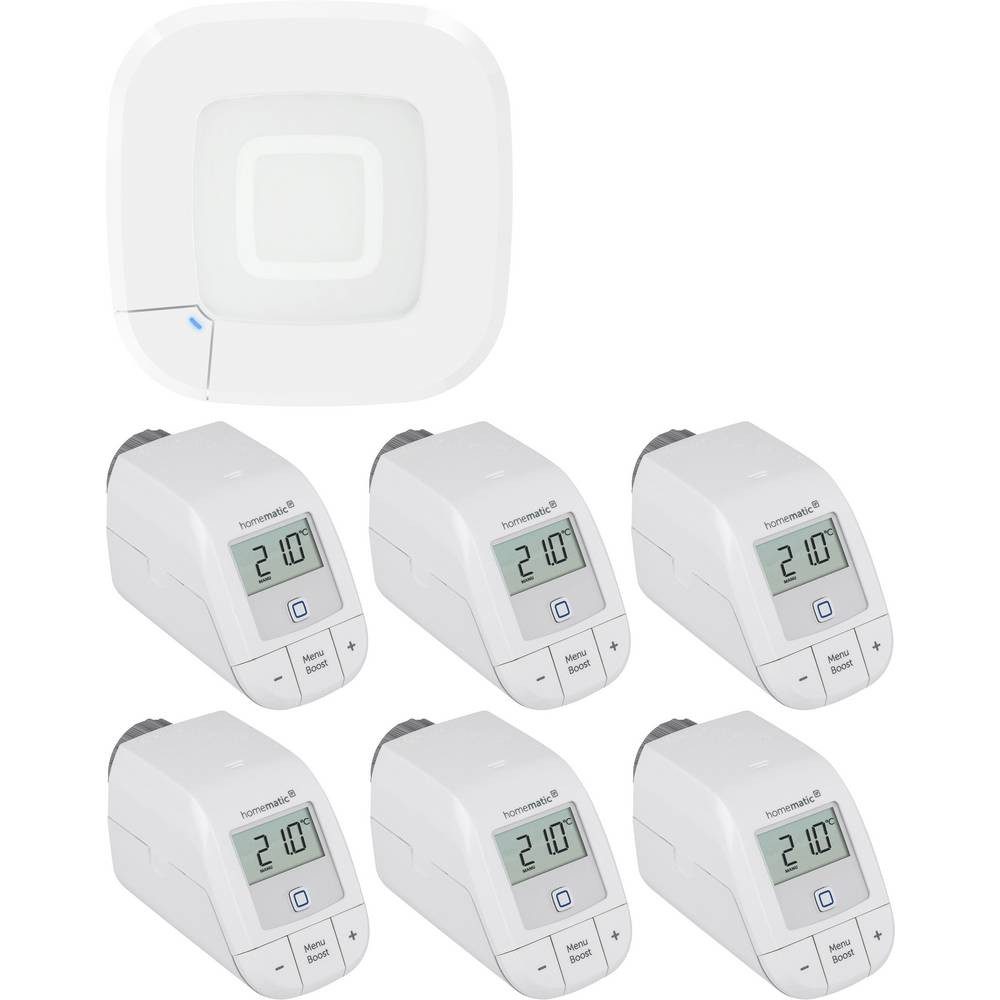 Homematic IP 161314A0+6x153412A2 Smart-Home Starter-Set
