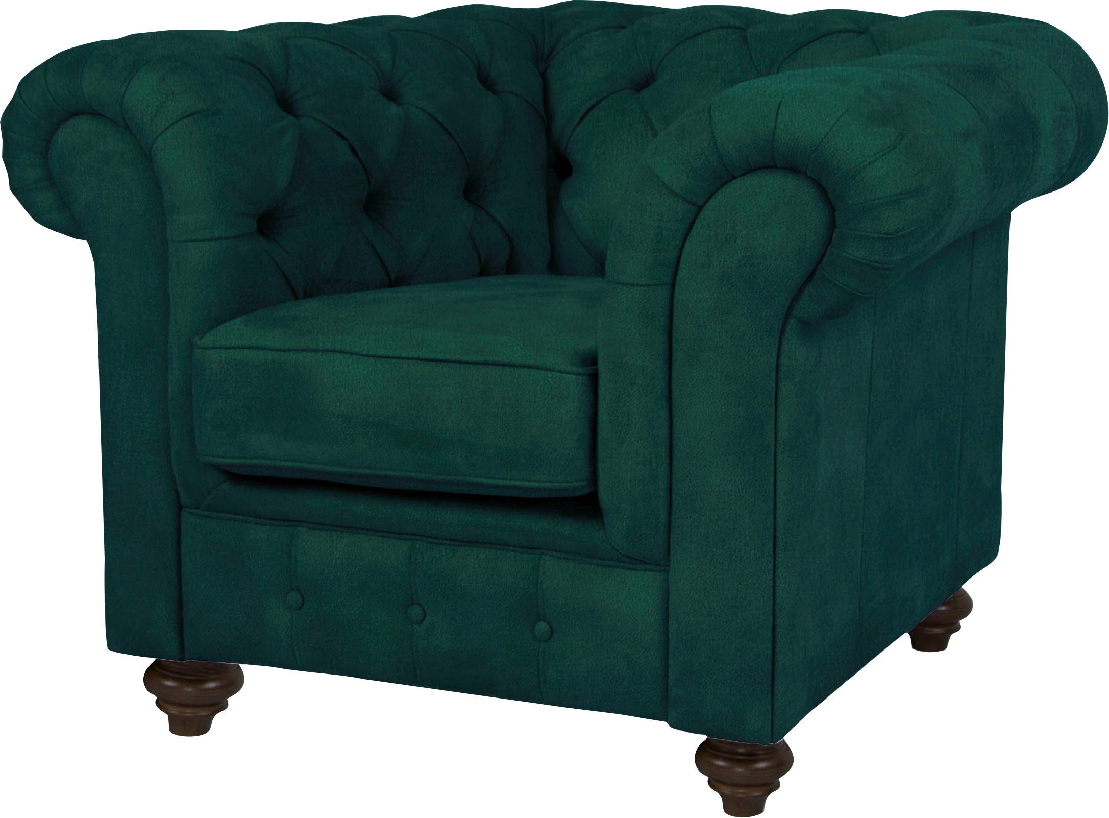 Home affaire Sessel Duc Chesterfield, hochwertige günstig online kaufen