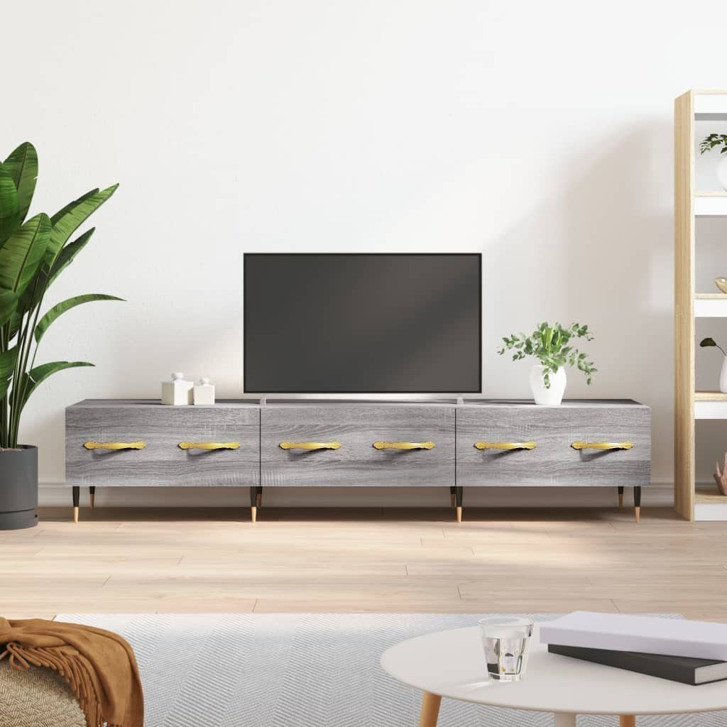 furnicato TV-Schrank Grau Sonoma 150x36x30 cm Holzwerkstoff