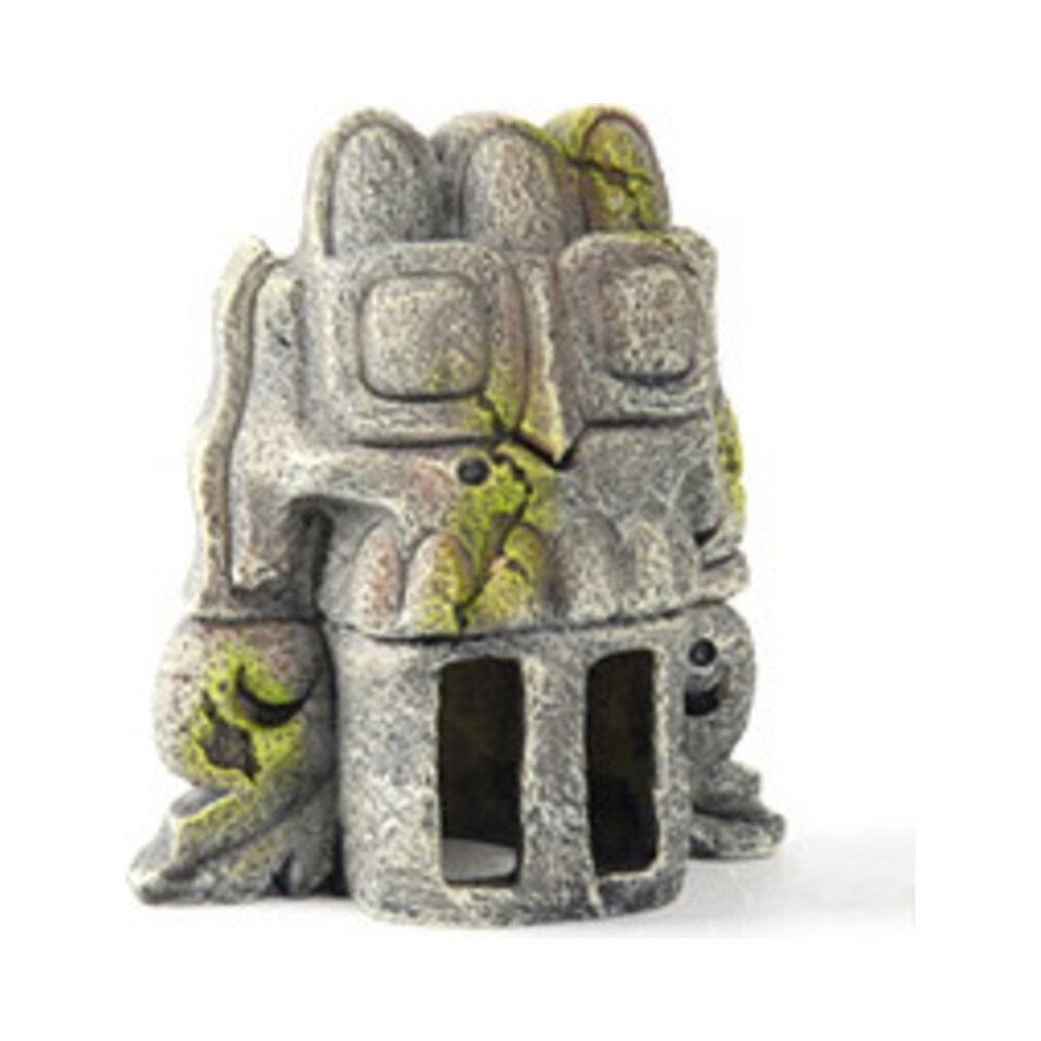 Aquariendeko Aquariumdekoration Aztekisches Artefakt