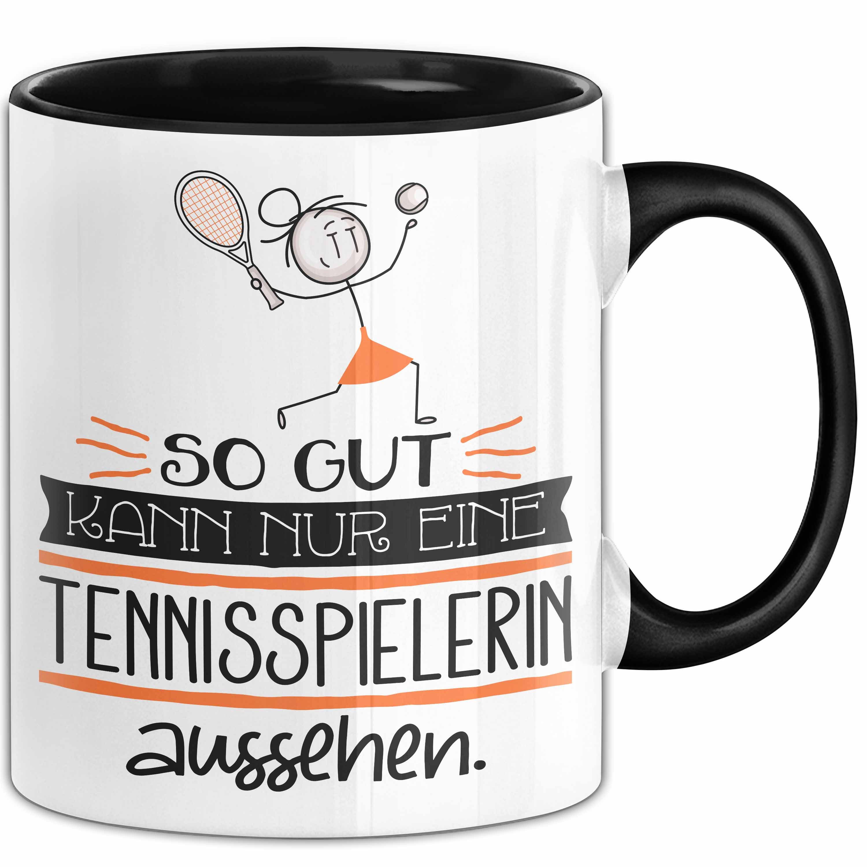 Trendation Tasse Tennisspielerin Geschenk Tasse So Gut Kann Nur Eine Tennisspielerin