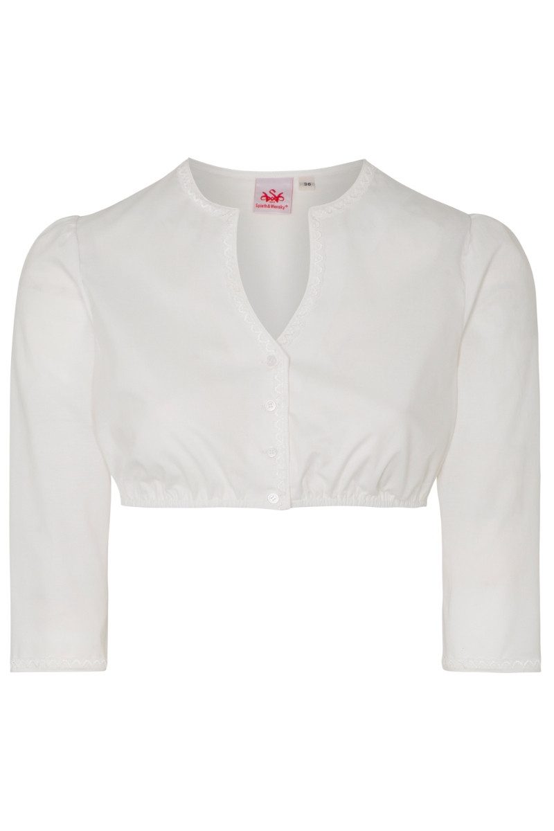 Spieth & Wensky Dirndlbluse Dirndlbluse - TAUCHA - creme