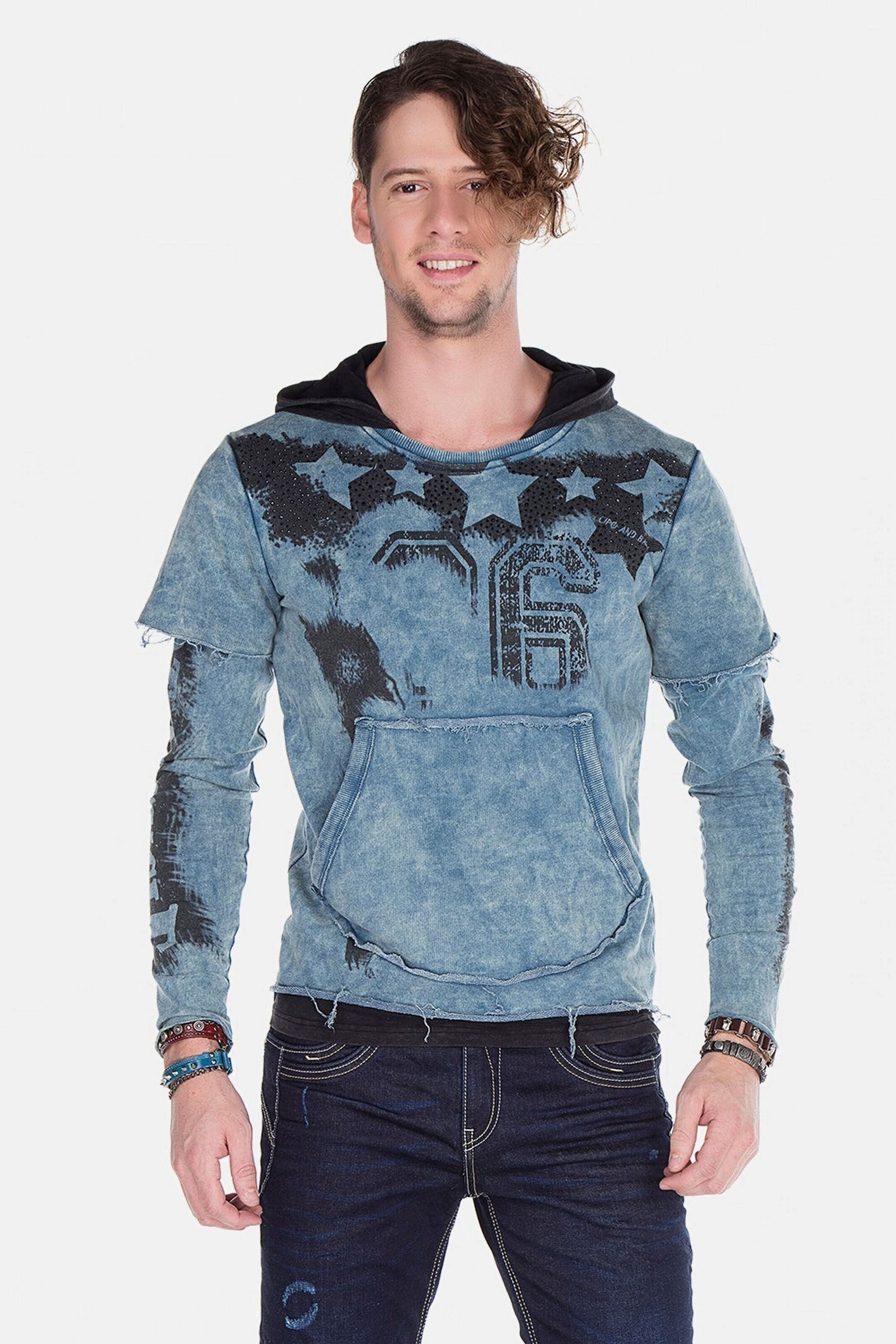 Cipo & Baxx Kapuzensweatshirt Sweatshirts (1-tlg) günstig online kaufen