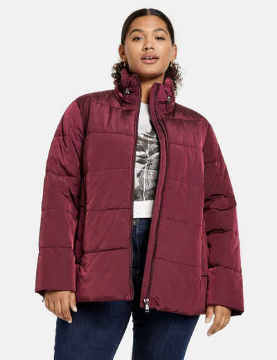 Samoon Winterjacke Leicht ausgestellte Steppjacke