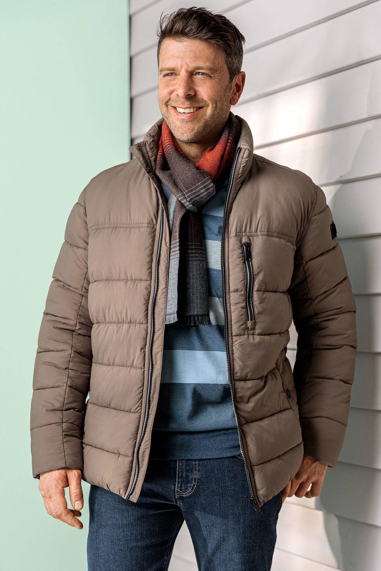 BLUE FLAME Steppjacke