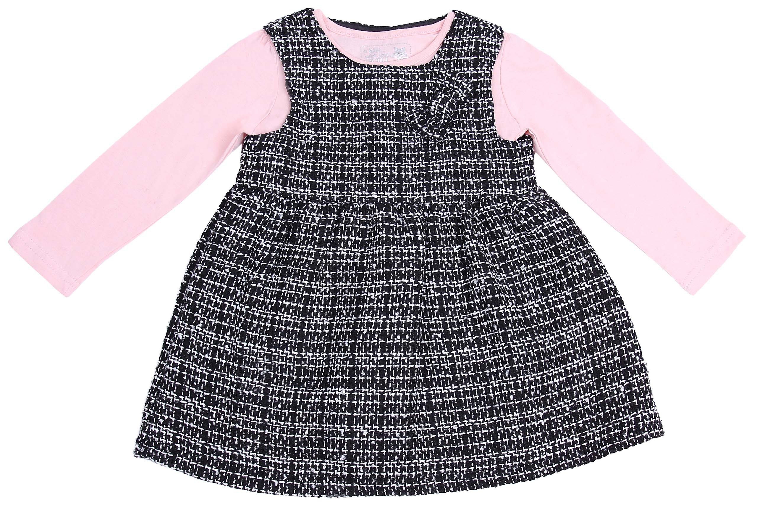 T-Shirt & Kleid Schönes Kleid + pinke Bluse 9-12 Monate