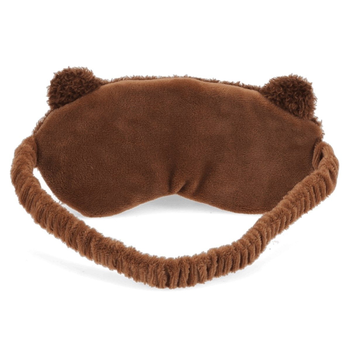 Rex London Schlafmaske Flauschige Augenmaske Bär Bob Schlafmaske für Kinder, Einzelartikel, 1-tlg., 1 Schlafmaske, flauschige Schlafmaske mit Bär Bob-Motiv
