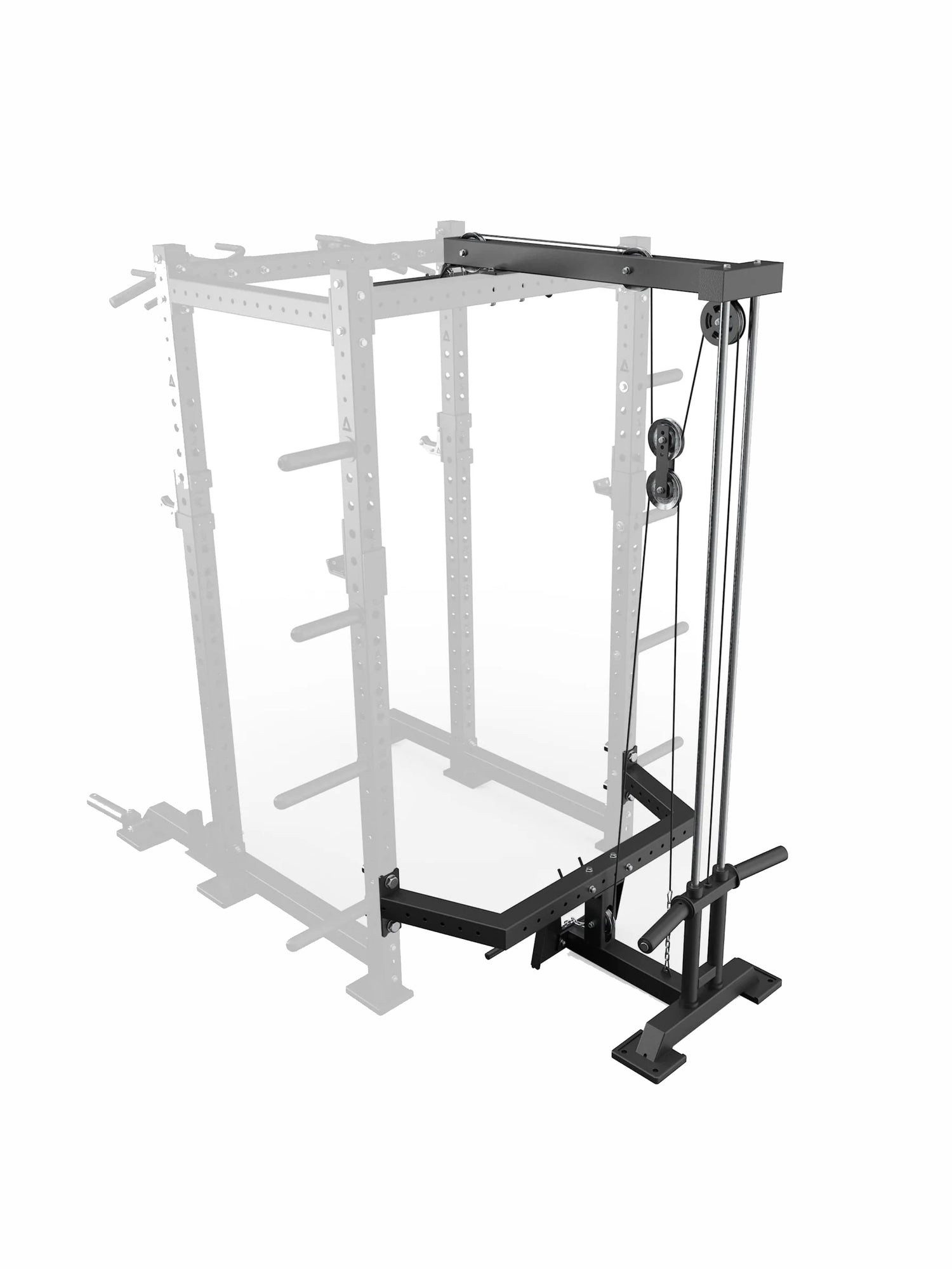 ATLETICA Power Rack R8-Latzug mit Rudereinheit, 66 kg Eigengewicht