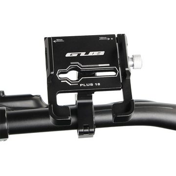 MidGard GUB PLUS18 Handyhalterung aus Aluminium für Motorrad Fahrrad Universal Smartphone-Halterung